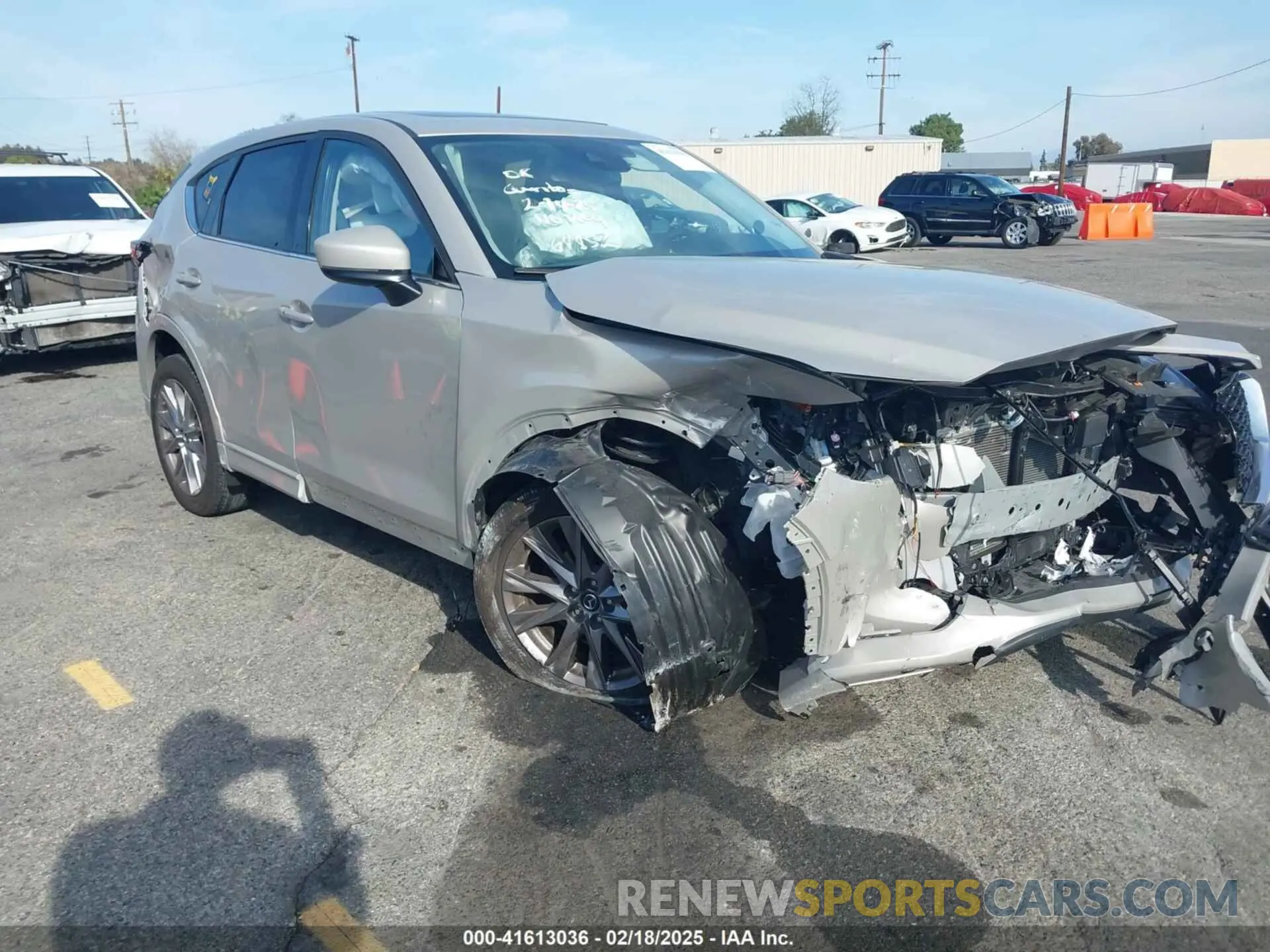 1 fotografías del automóvil dañado JM3KFBDL3R0432240 MAZDA CX-5 2024