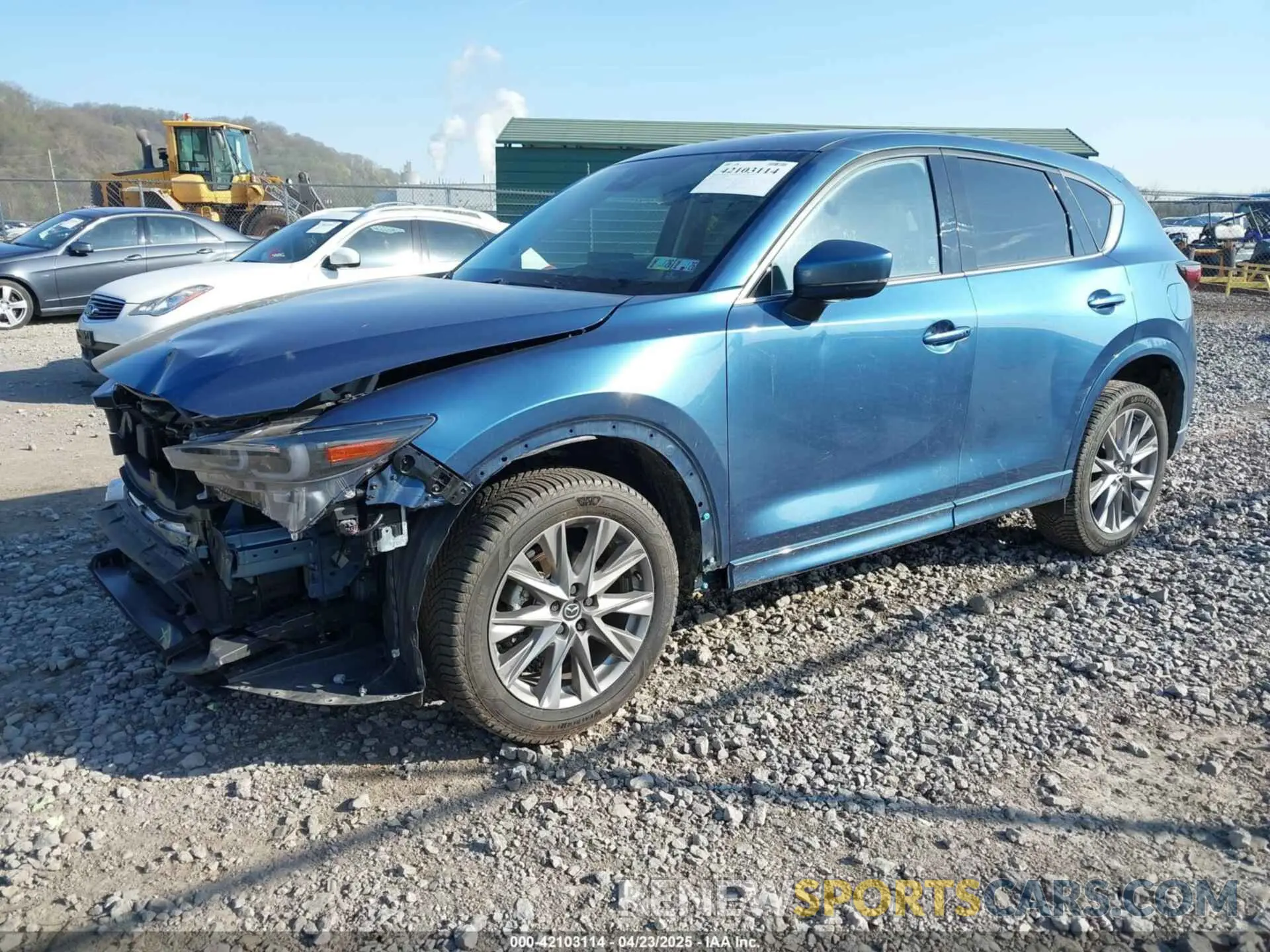 2 fotografías del automóvil dañado JM3KFBDL7R0422133 MAZDA CX-5 2024