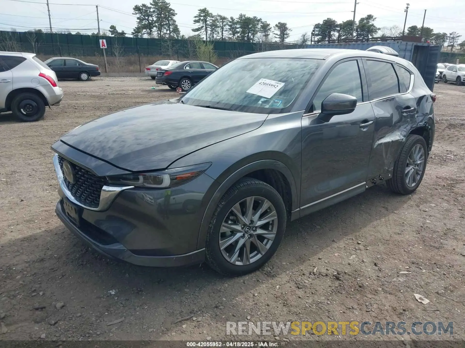 2 fotografías del automóvil dañado JM3KFBDLXR0486618 MAZDA CX-5 2024