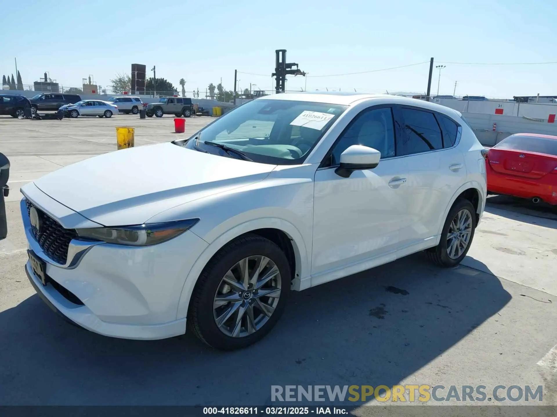 2 fotografías del automóvil dañado JM3KFBDLXR0513879 MAZDA CX-5 2024