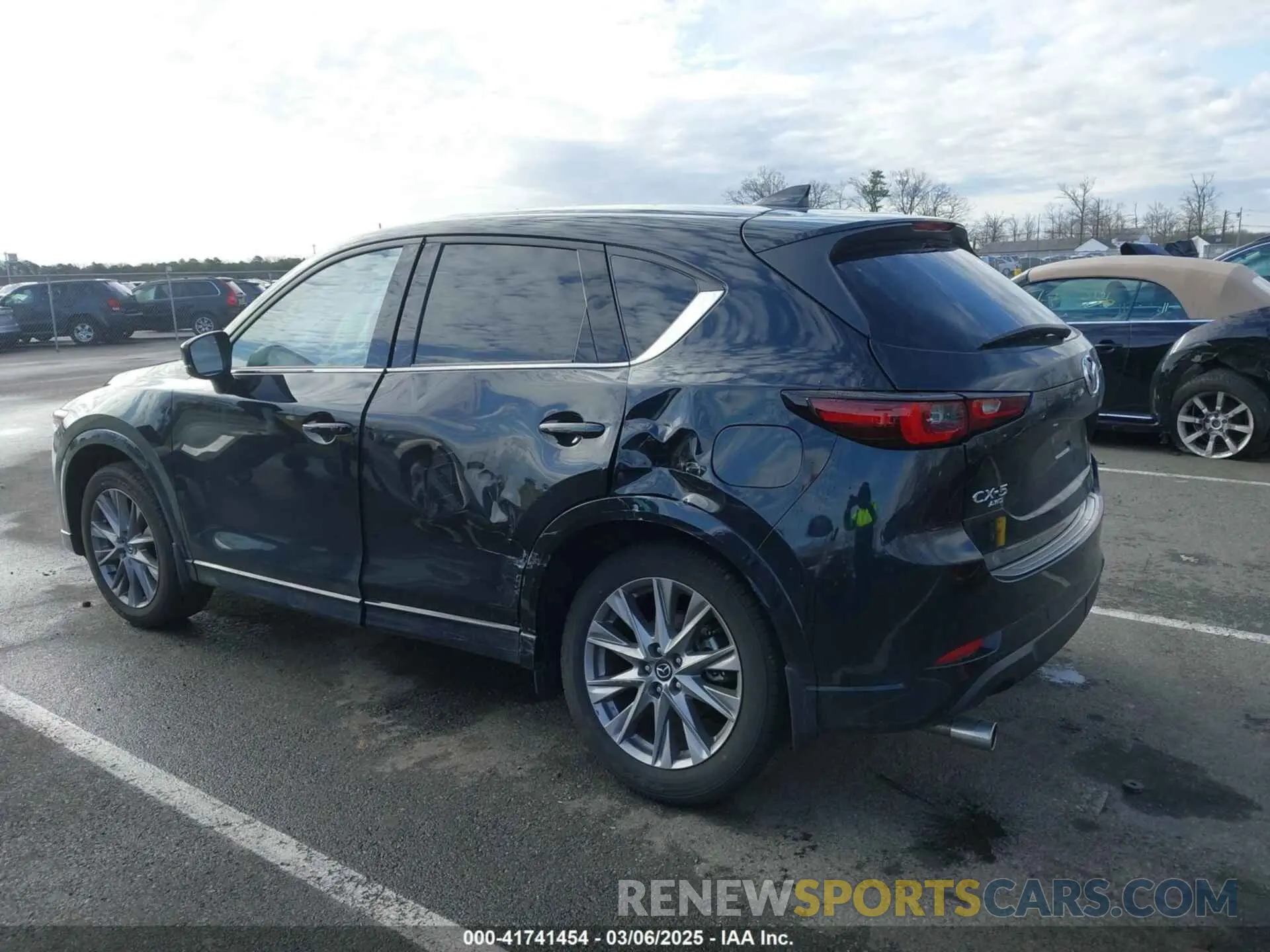 6 fotografías del automóvil dañado JM3KFBDM3R0400333 MAZDA CX-5 2024