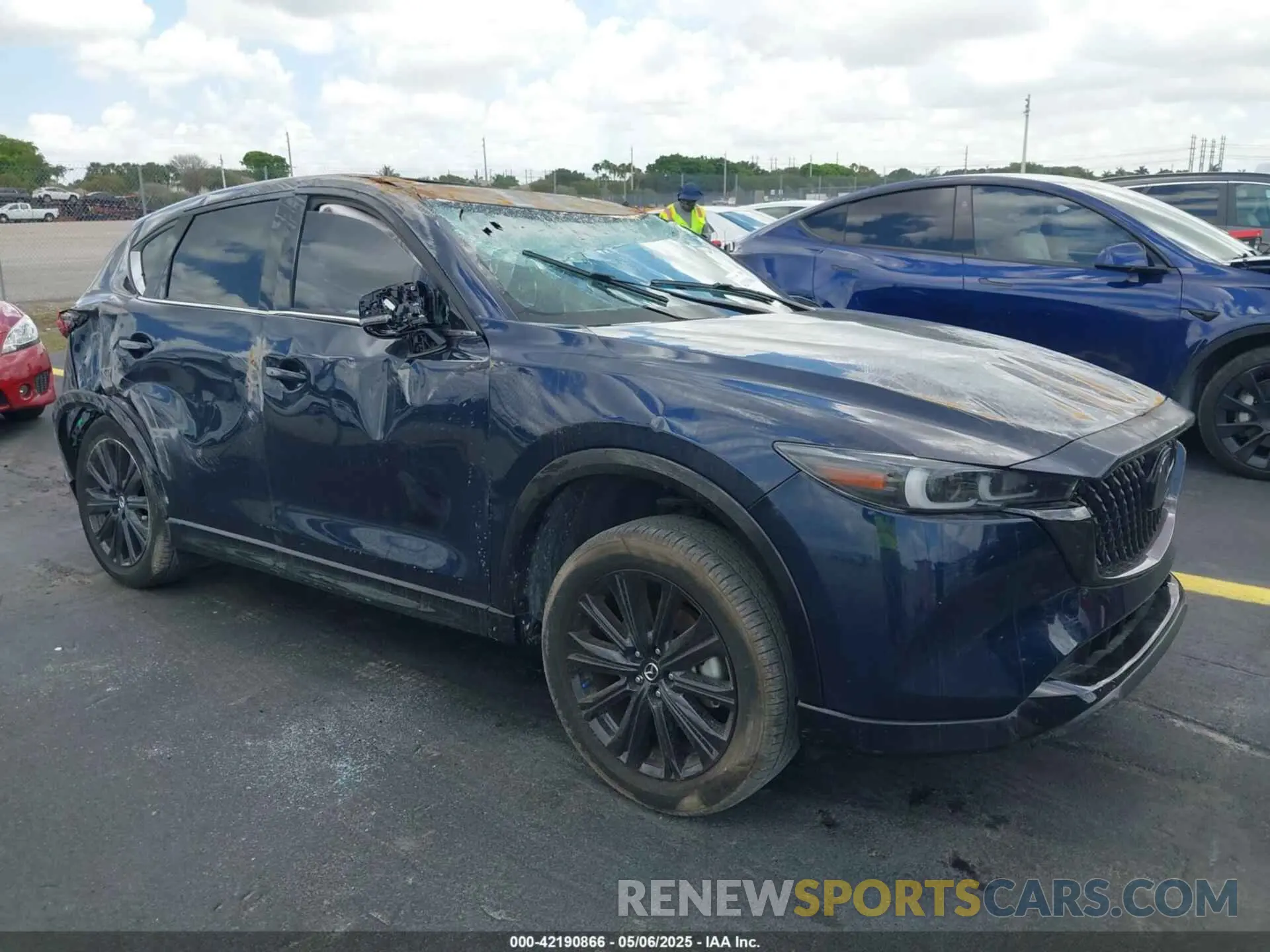6 fotografías del automóvil dañado JM3KFBDY3R0364338 MAZDA CX-5 2024