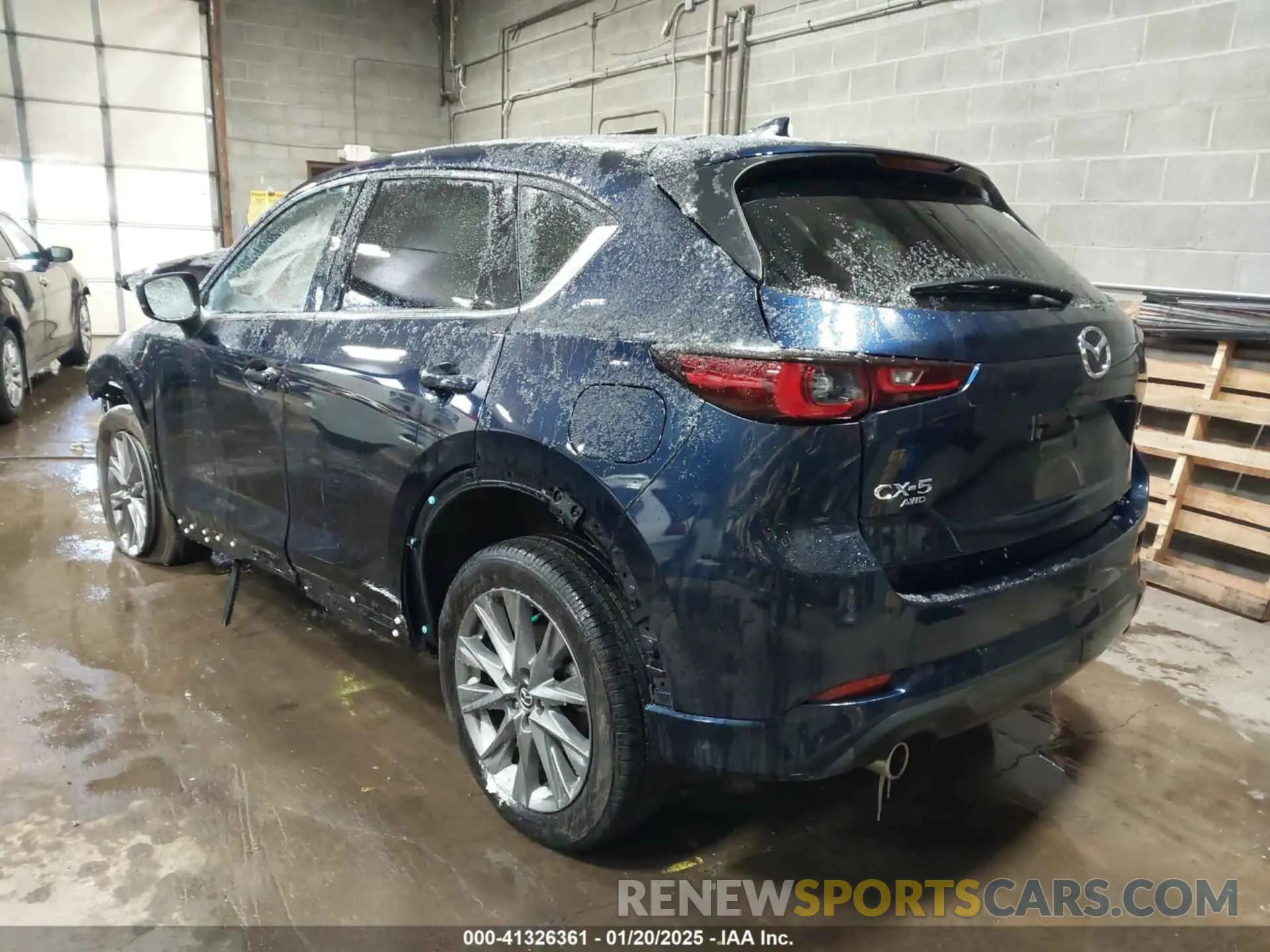 3 fotografías del automóvil dañado JM3KFBEL3R0514435 MAZDA CX-5 2024