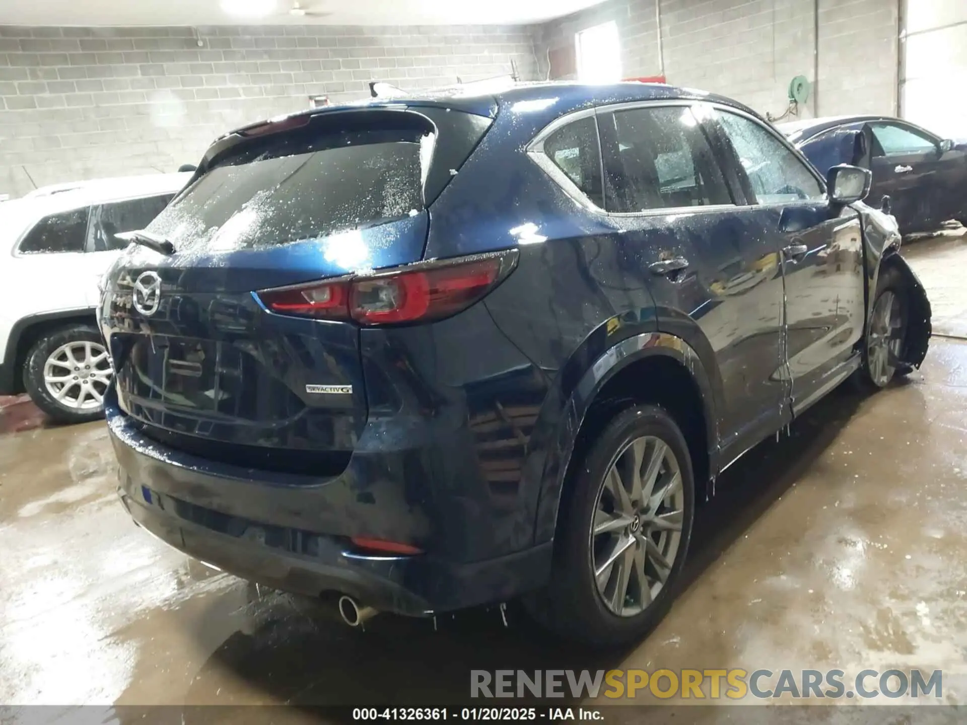 4 fotografías del automóvil dañado JM3KFBEL3R0514435 MAZDA CX-5 2024