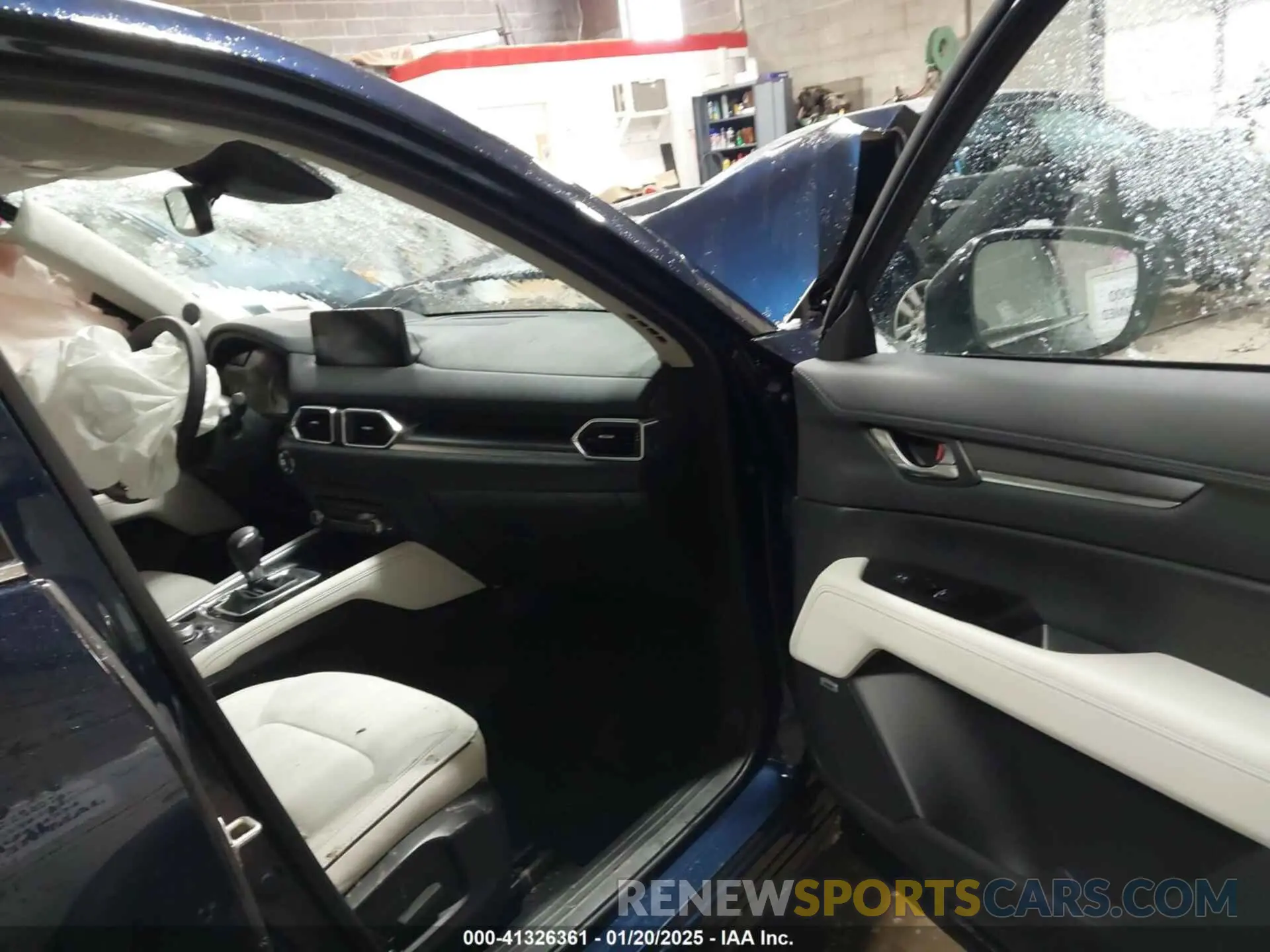 5 fotografías del automóvil dañado JM3KFBEL3R0514435 MAZDA CX-5 2024