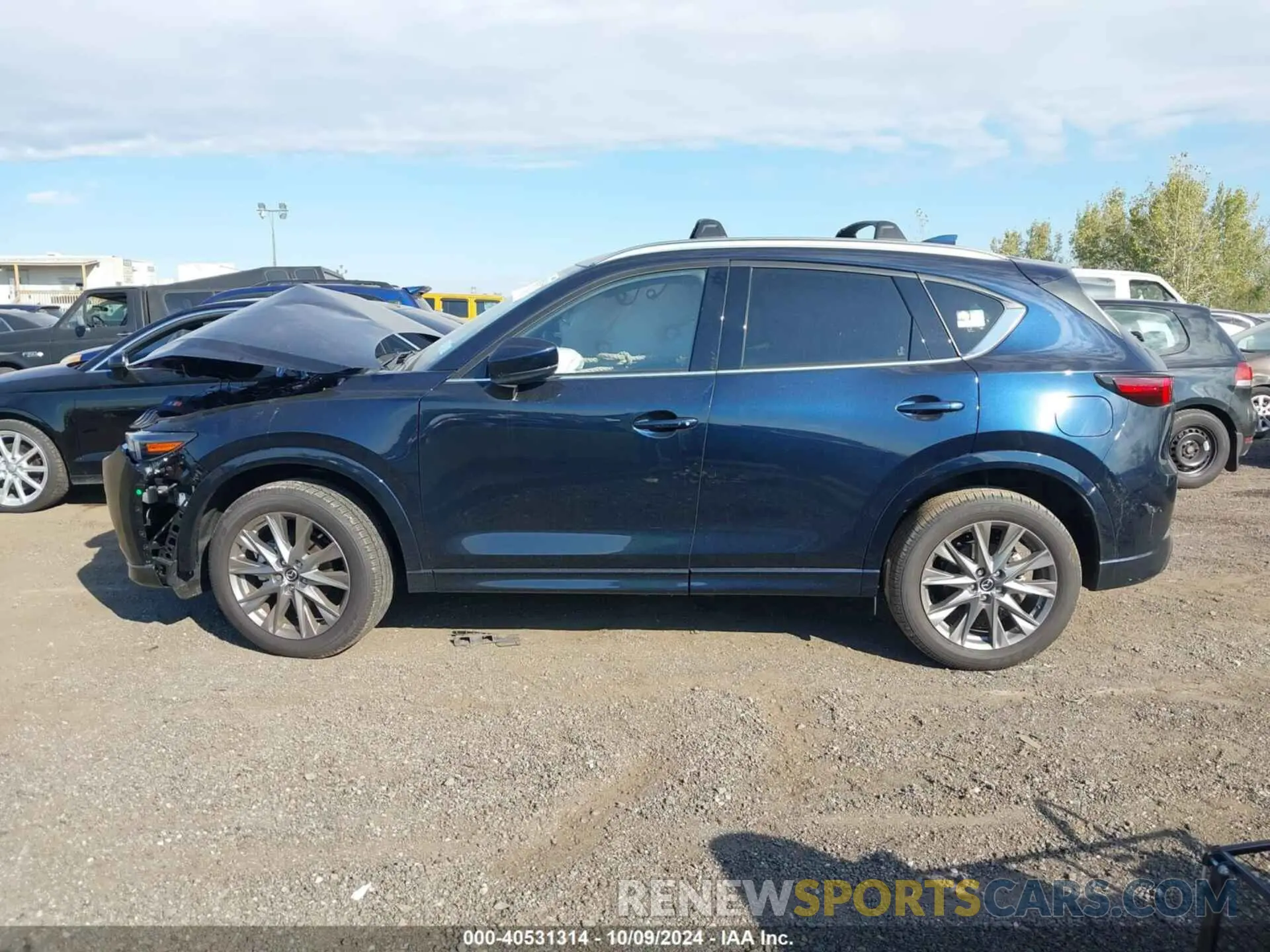 13 fotografías del automóvil dañado JM3KFBEL3R0521742 MAZDA CX-5 2024