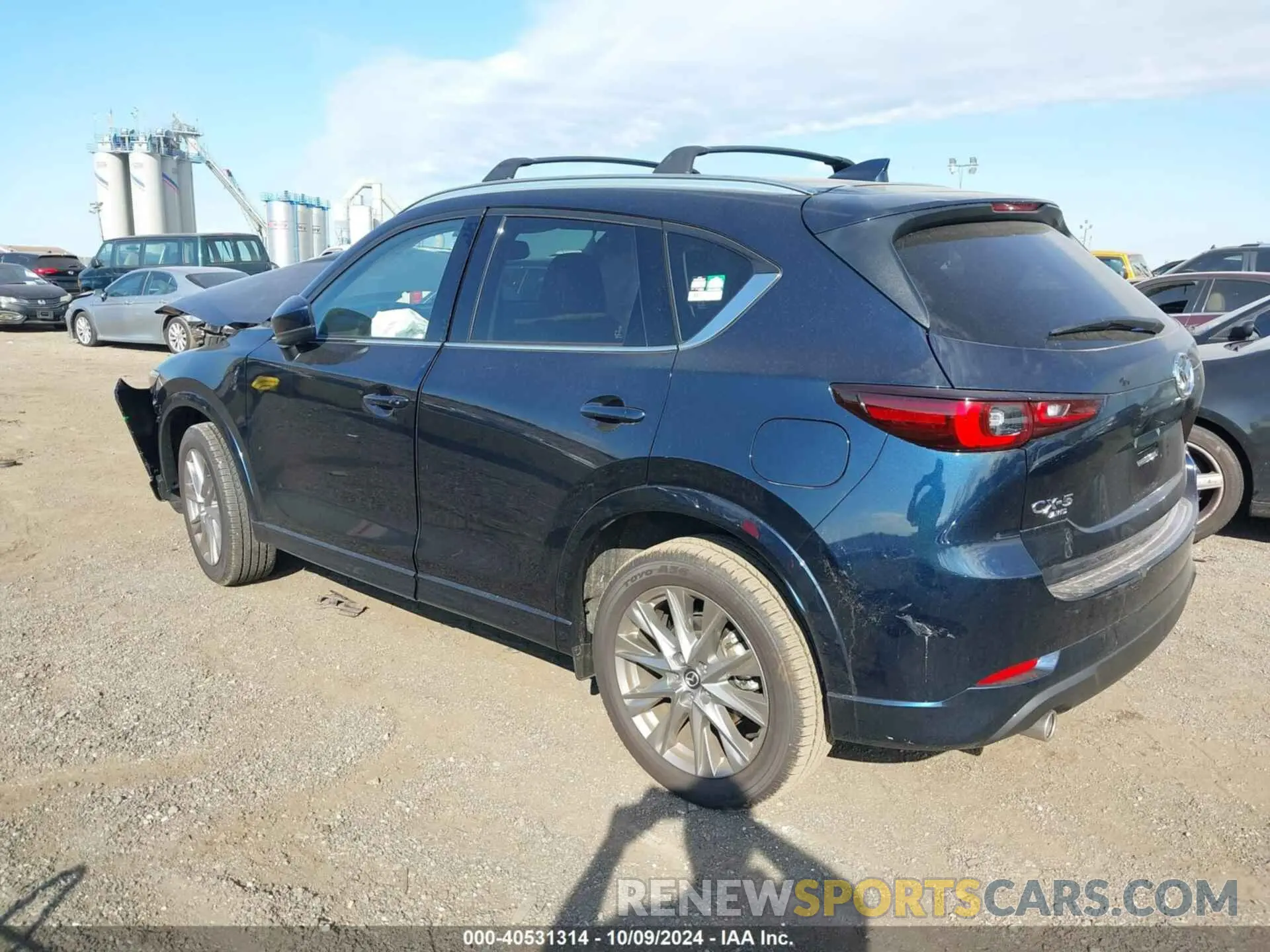 3 fotografías del automóvil dañado JM3KFBEL3R0521742 MAZDA CX-5 2024