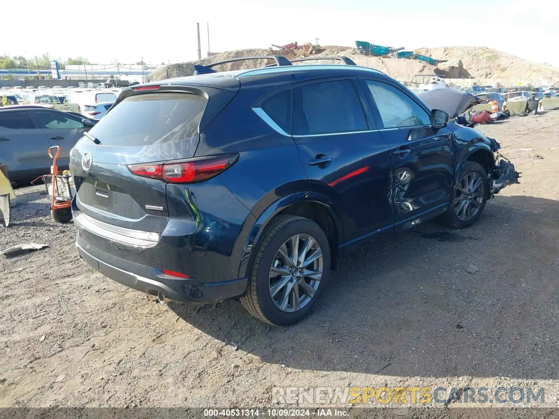 4 fotografías del automóvil dañado JM3KFBEL3R0521742 MAZDA CX-5 2024