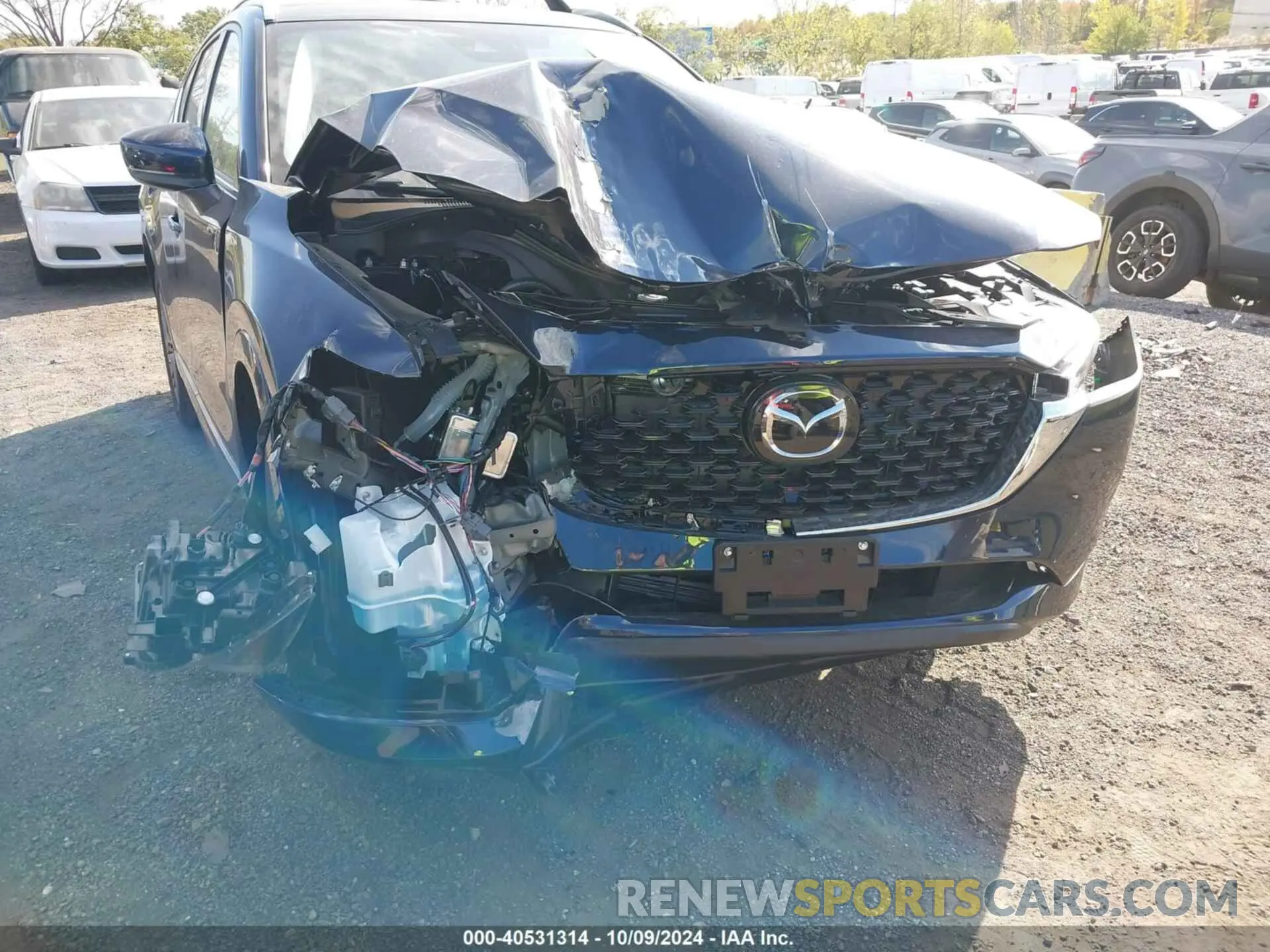 6 fotografías del automóvil dañado JM3KFBEL3R0521742 MAZDA CX-5 2024