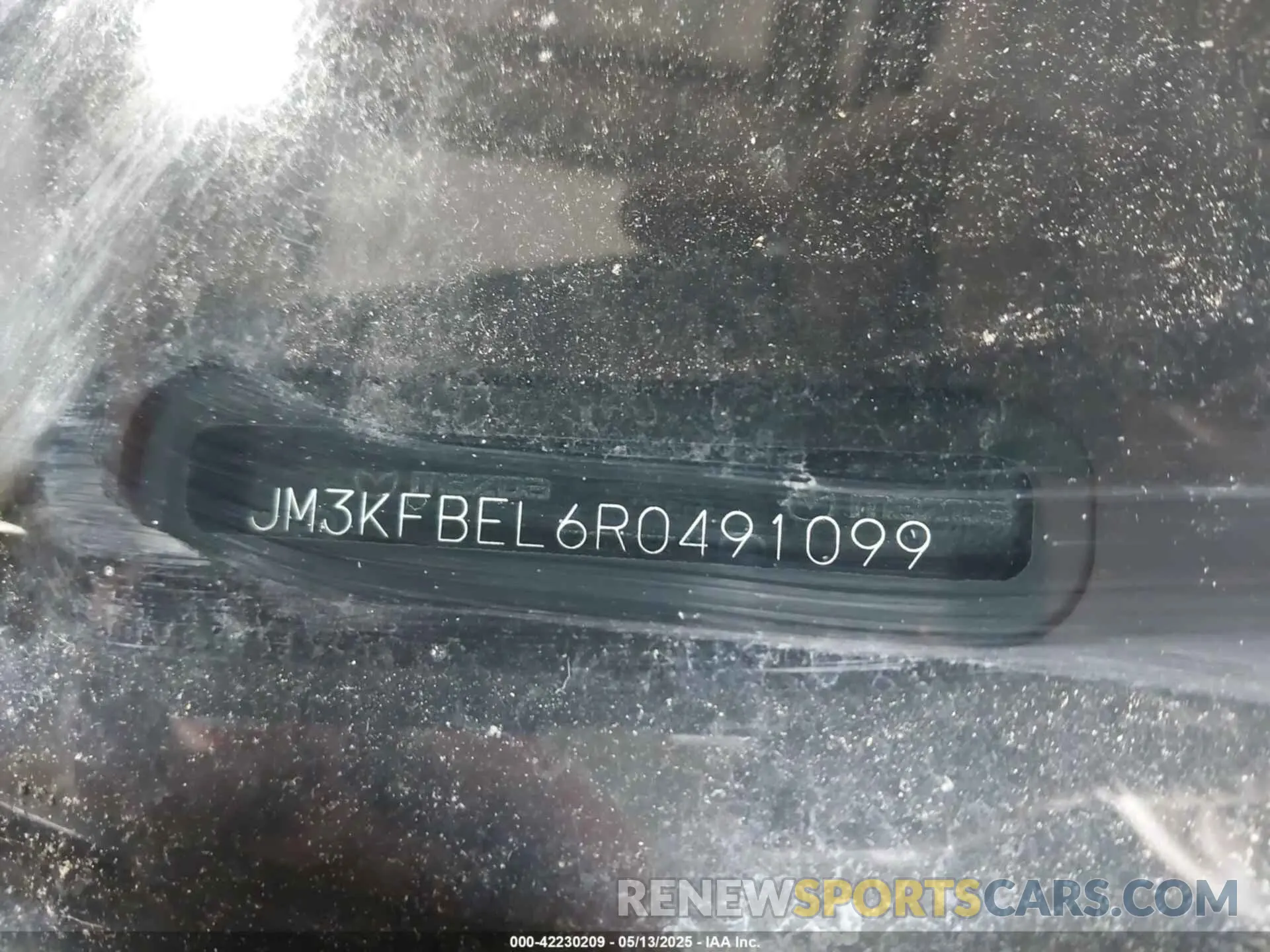 9 fotografías del automóvil dañado JM3KFBEL6R0491099 MAZDA CX-5 2024