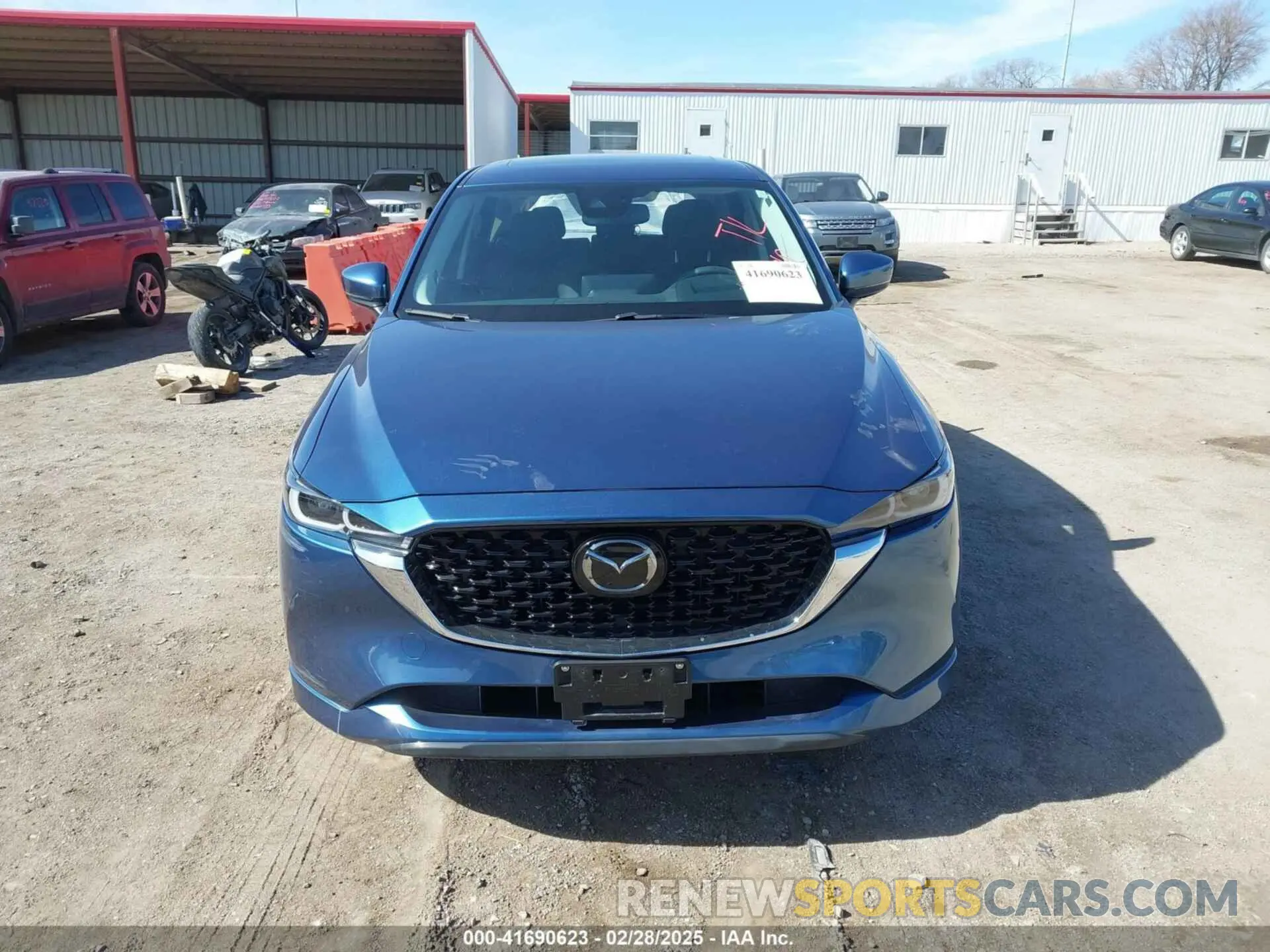 12 fotografías del automóvil dañado JM3KFBEM1R0398452 MAZDA CX-5 2024