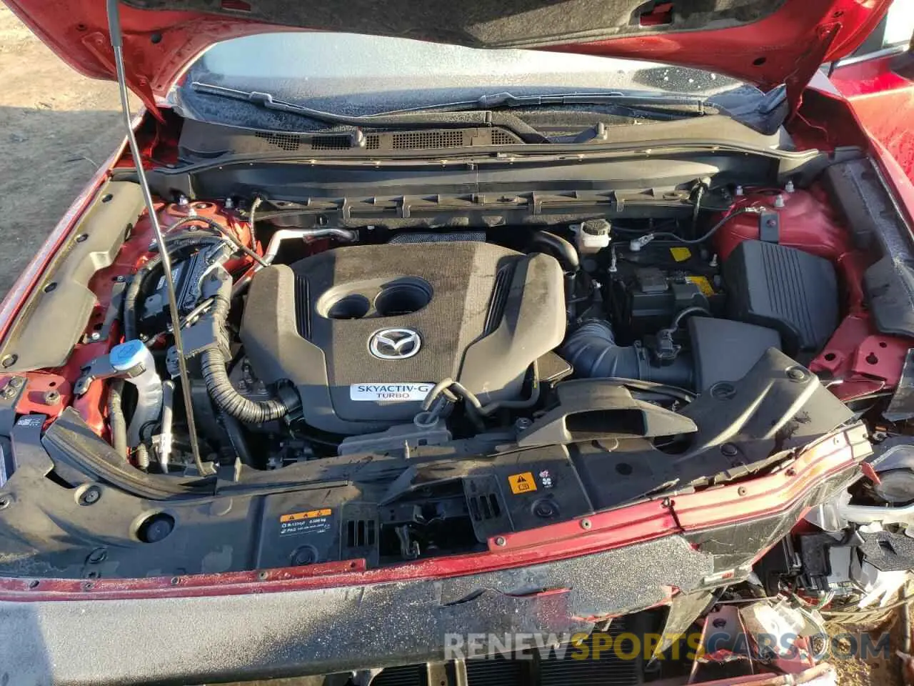14 fotografías del automóvil dañado JM3KFBXY0R0354197 MAZDA CX-5 2024