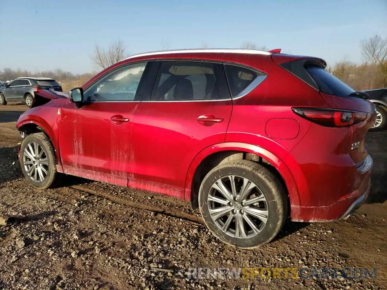 2 fotografías del automóvil dañado JM3KFBXY0R0354197 MAZDA CX-5 2024