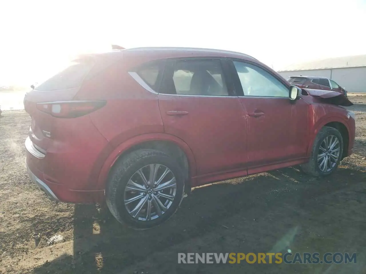 3 fotografías del automóvil dañado JM3KFBXY0R0354197 MAZDA CX-5 2024