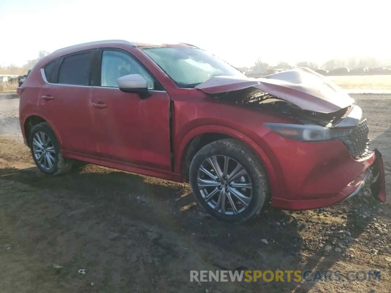 4 fotografías del automóvil dañado JM3KFBXY0R0354197 MAZDA CX-5 2024