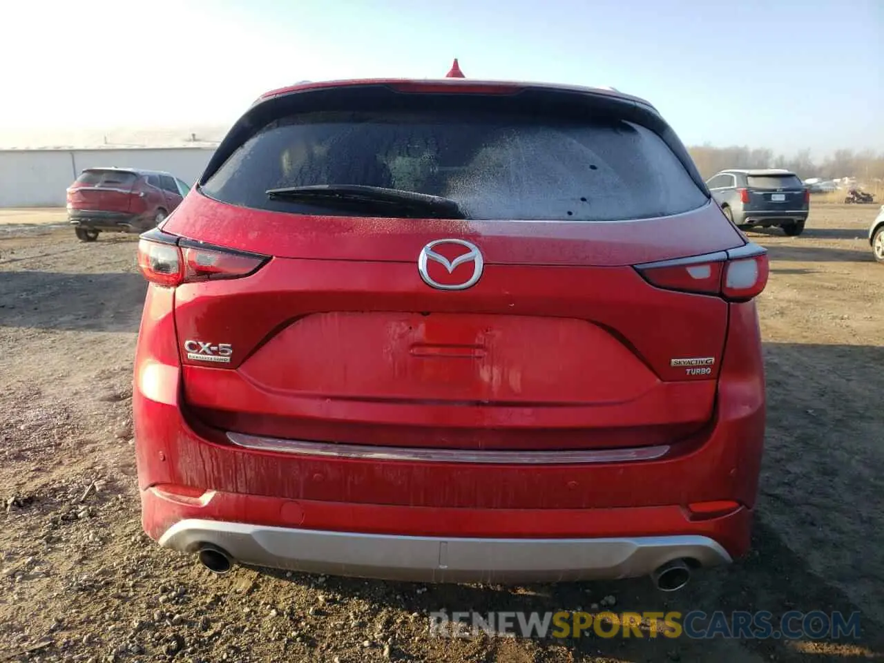 6 fotografías del automóvil dañado JM3KFBXY0R0354197 MAZDA CX-5 2024