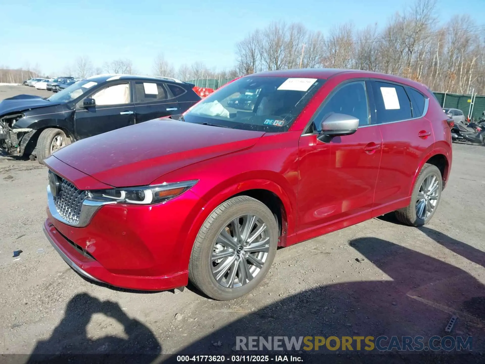 2 fotografías del automóvil dañado JM3KFBXY1R0353821 MAZDA CX-5 2024
