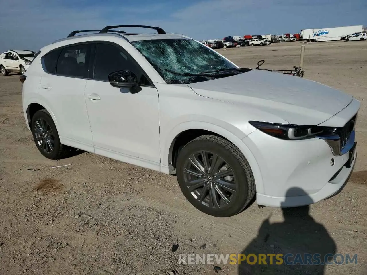 4 fotografías del automóvil dañado JM3KFBXY3R0378526 MAZDA CX-5 2024