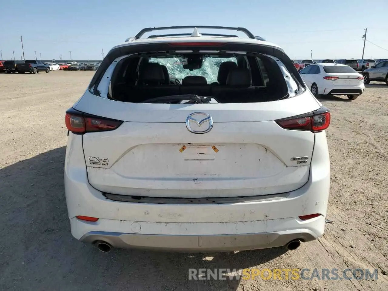 6 fotografías del automóvil dañado JM3KFBXY3R0378526 MAZDA CX-5 2024