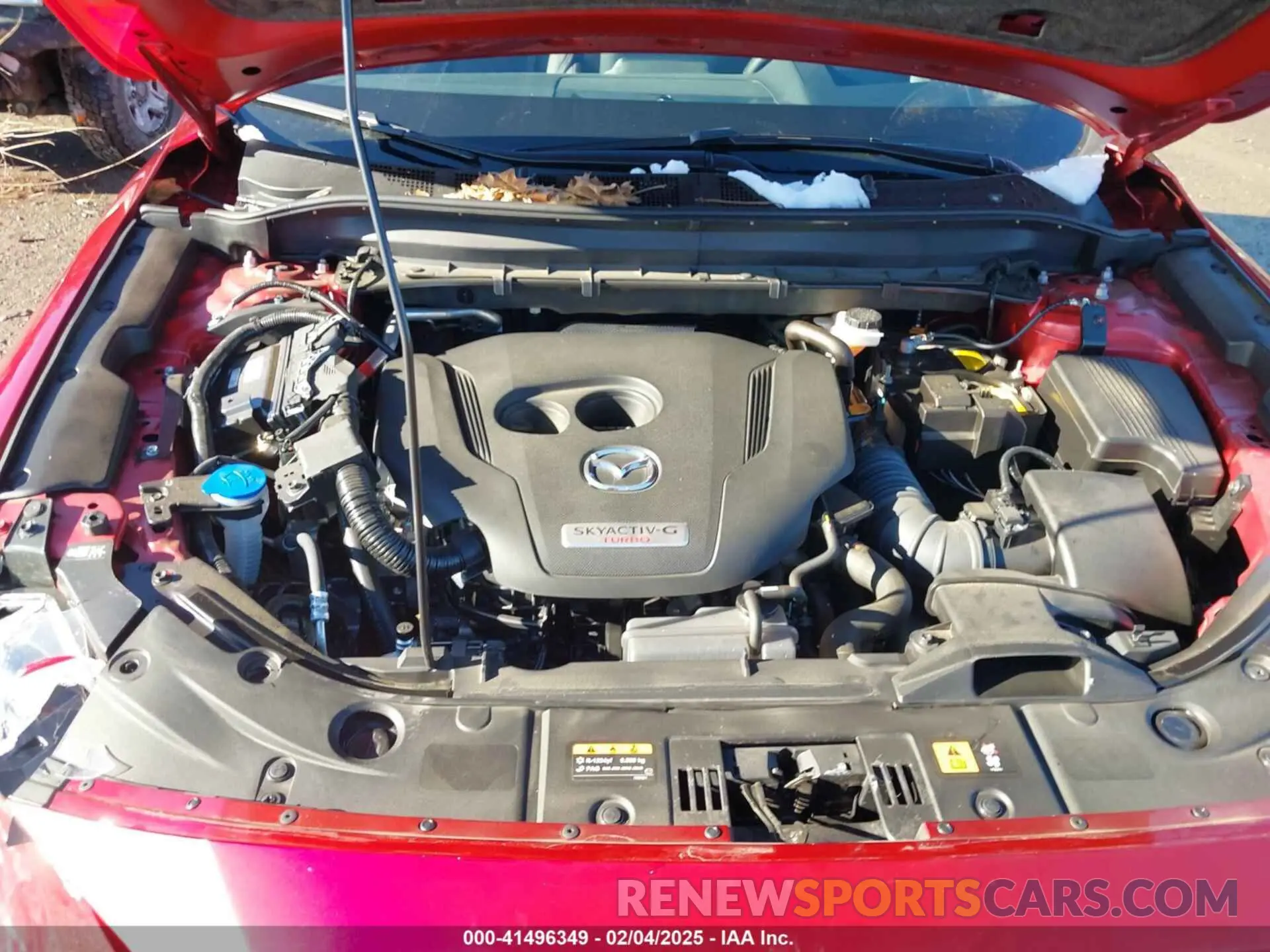 10 fotografías del automóvil dañado JM3KFBXY5R0422722 MAZDA CX-5 2024