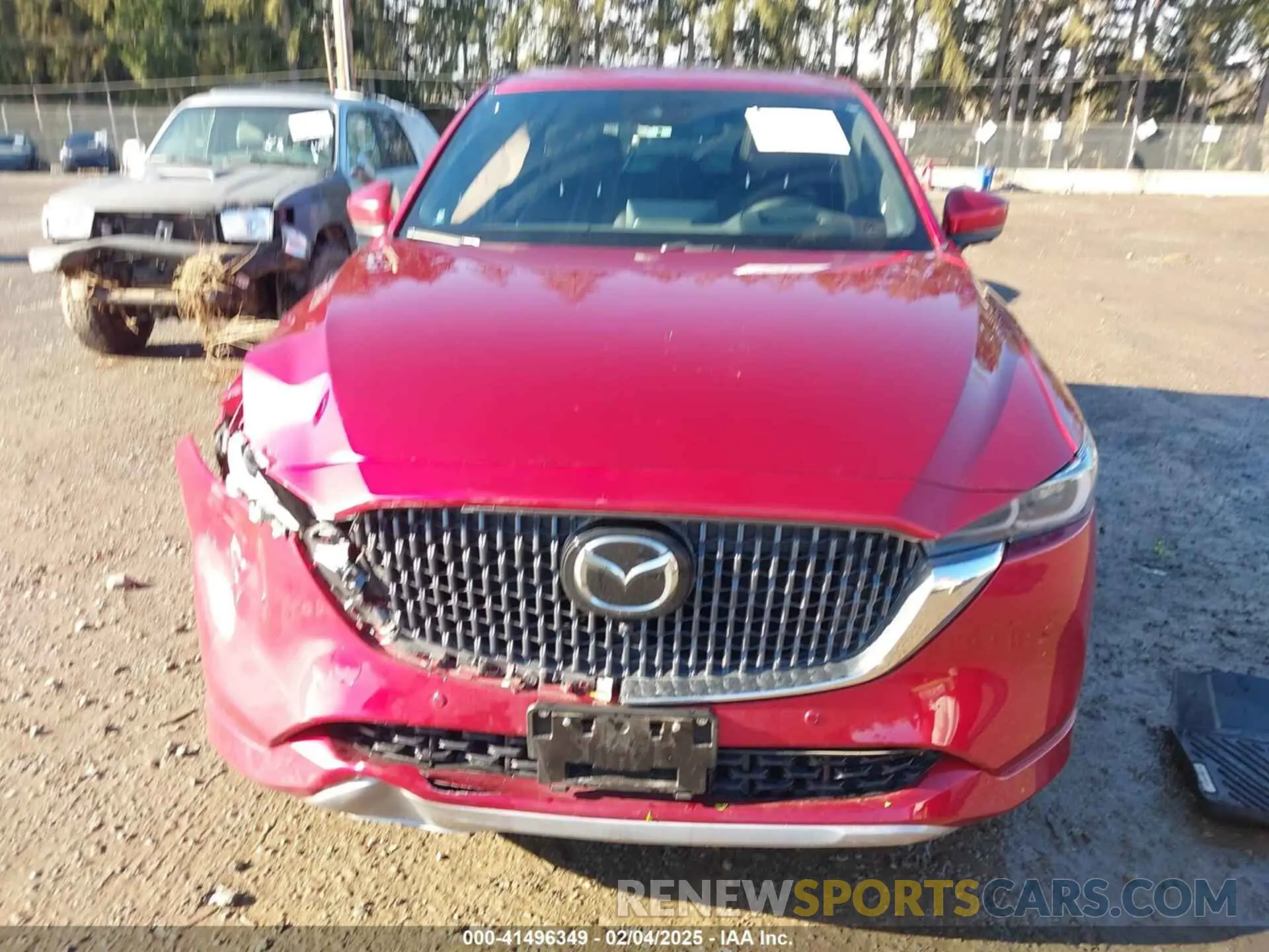 13 fotografías del automóvil dañado JM3KFBXY5R0422722 MAZDA CX-5 2024