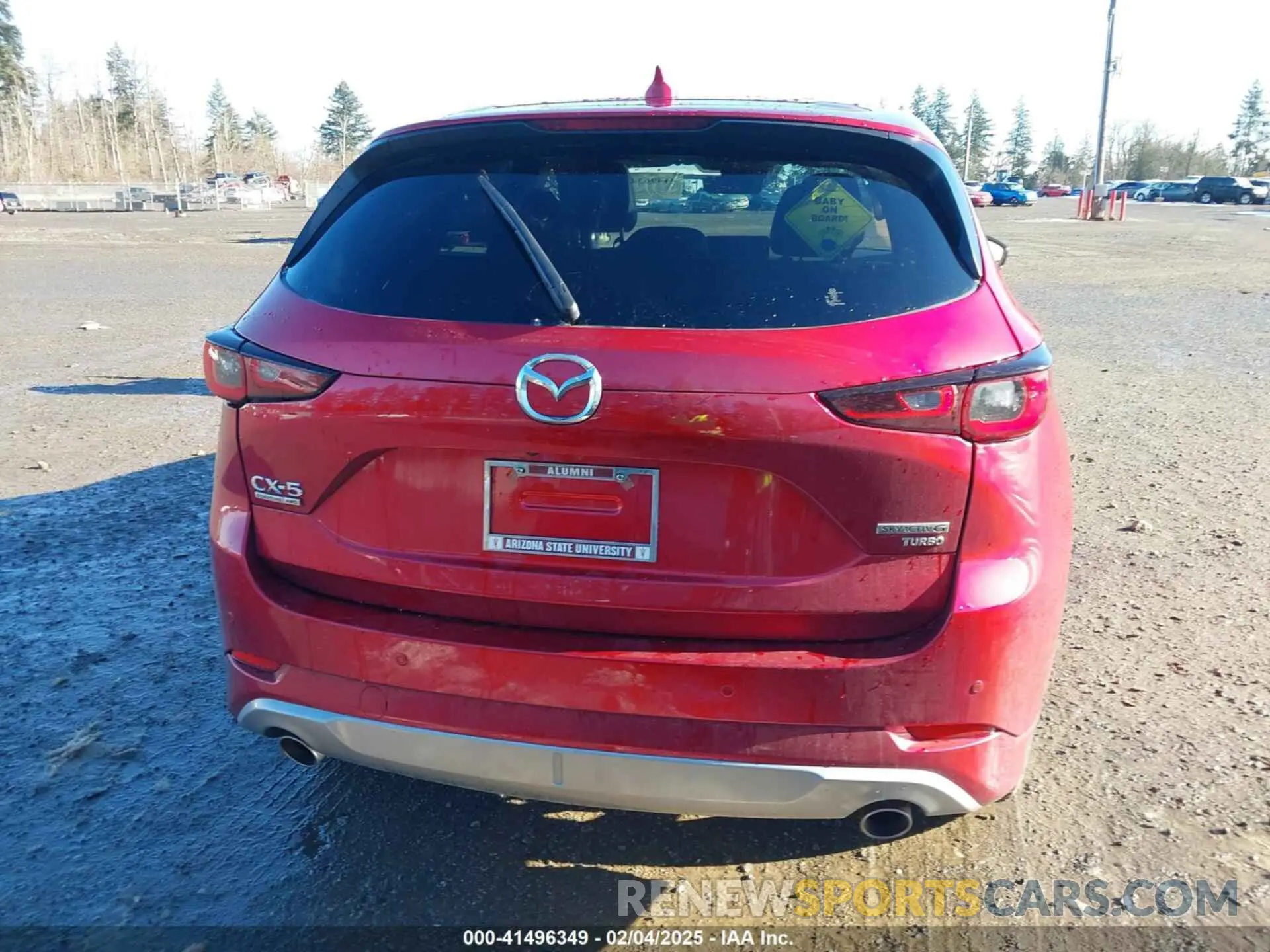 17 fotografías del automóvil dañado JM3KFBXY5R0422722 MAZDA CX-5 2024