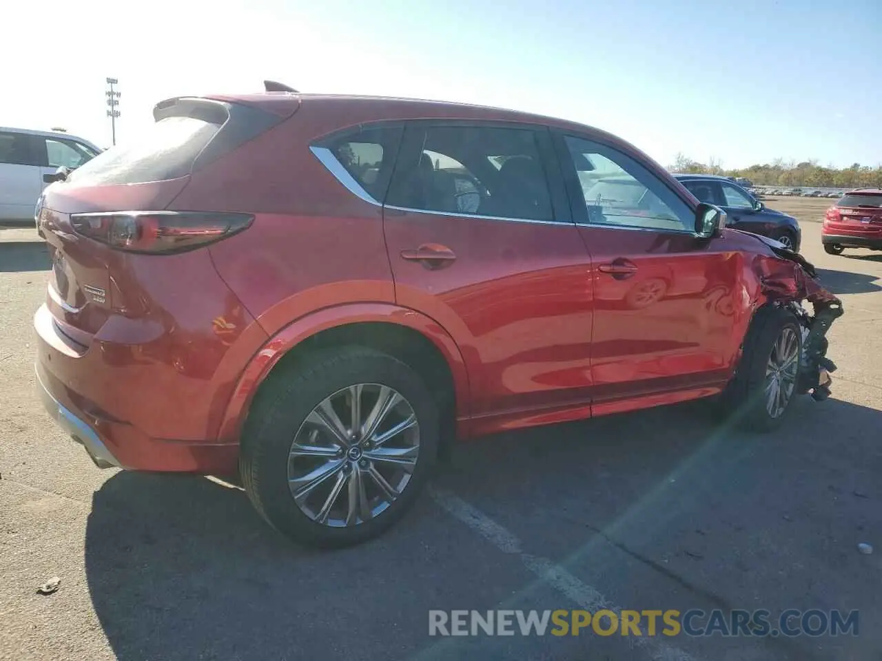 3 fotografías del automóvil dañado JM3KFBXY8R0363391 MAZDA CX-5 2024