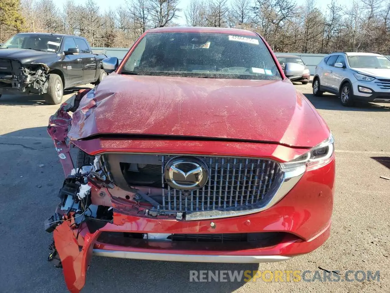 5 fotografías del automóvil dañado JM3KFBXY8R0363391 MAZDA CX-5 2024
