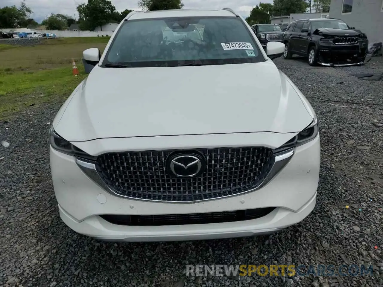 5 fotografías del automóvil dañado JM3KFBXYXR0437166 MAZDA CX-5 2024