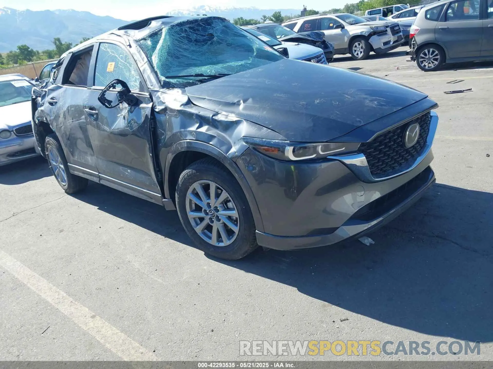 1 fotografías del automóvil dañado JM3KFBCL0S0628563 MAZDA CX-5 2025