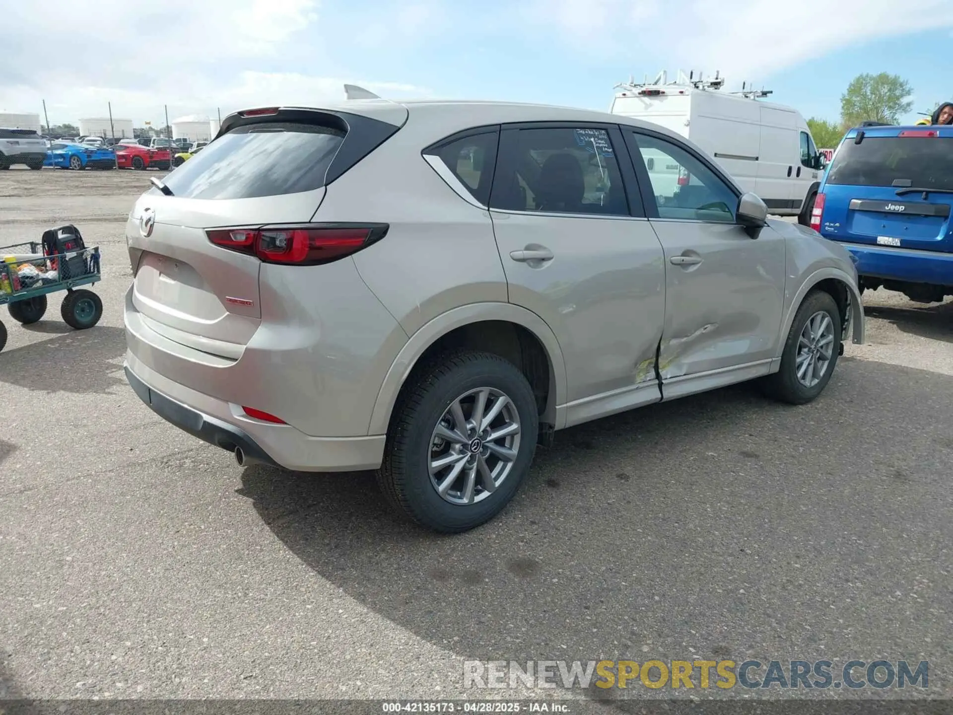 4 fotografías del automóvil dañado JM3KFBCL1S0601601 MAZDA CX-5 2025