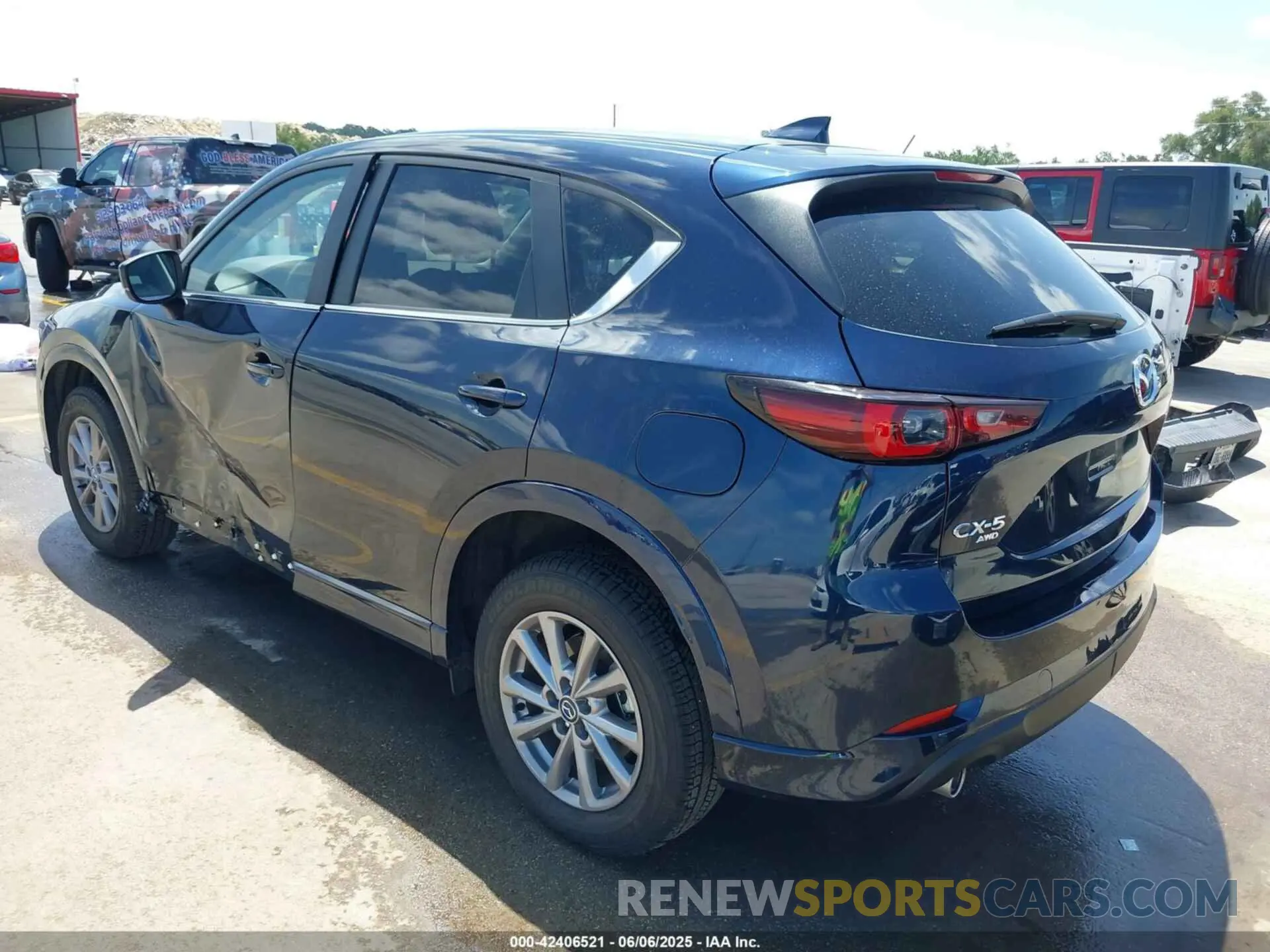 3 fotografías del automóvil dañado JM3KFBCL2S0592262 MAZDA CX-5 2025