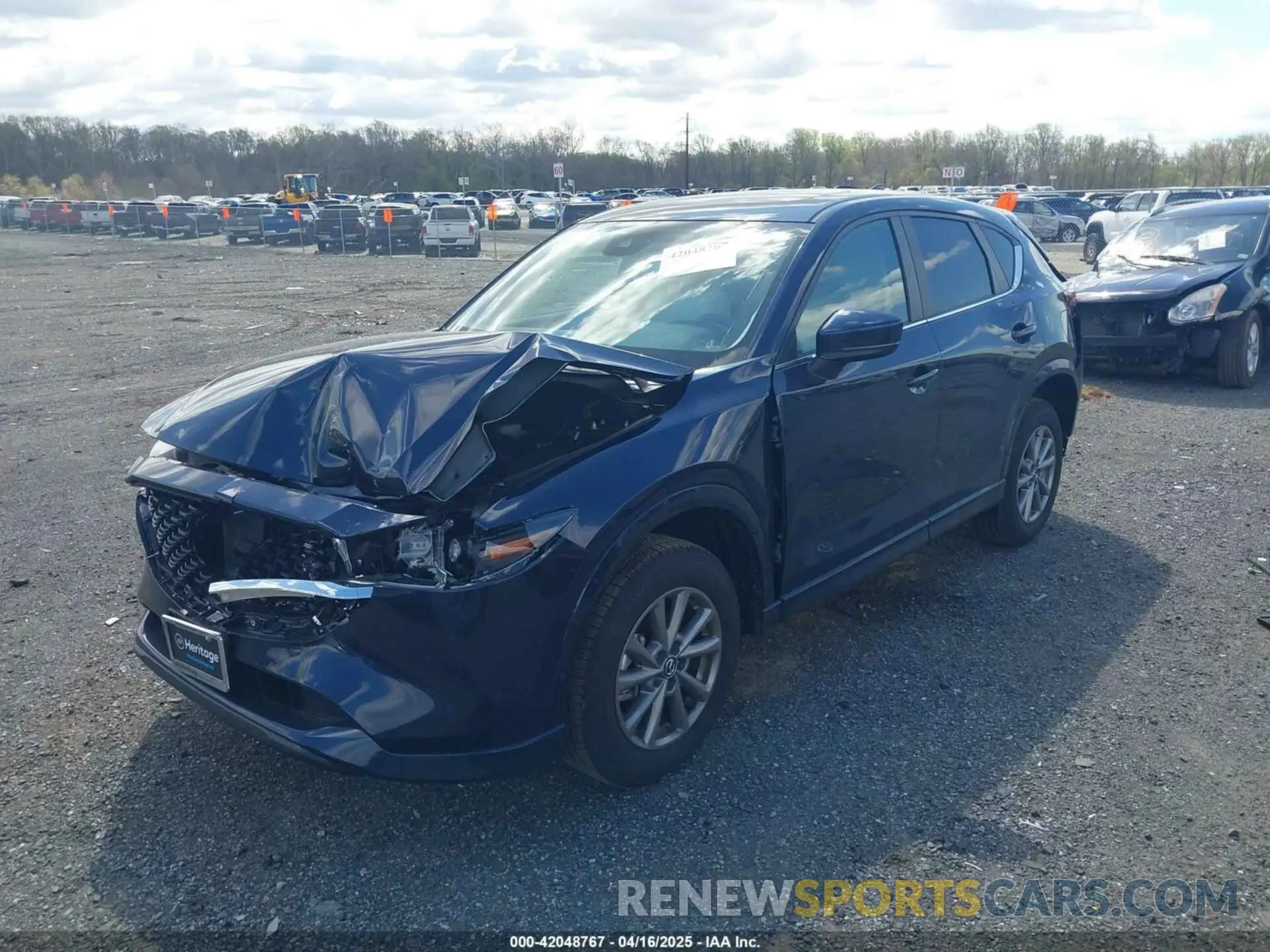 2 fotografías del automóvil dañado JM3KFBCL3S0586759 MAZDA CX-5 2025