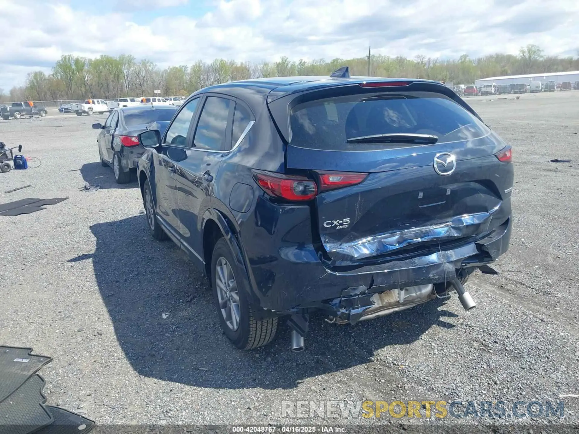 3 fotografías del automóvil dañado JM3KFBCL3S0586759 MAZDA CX-5 2025