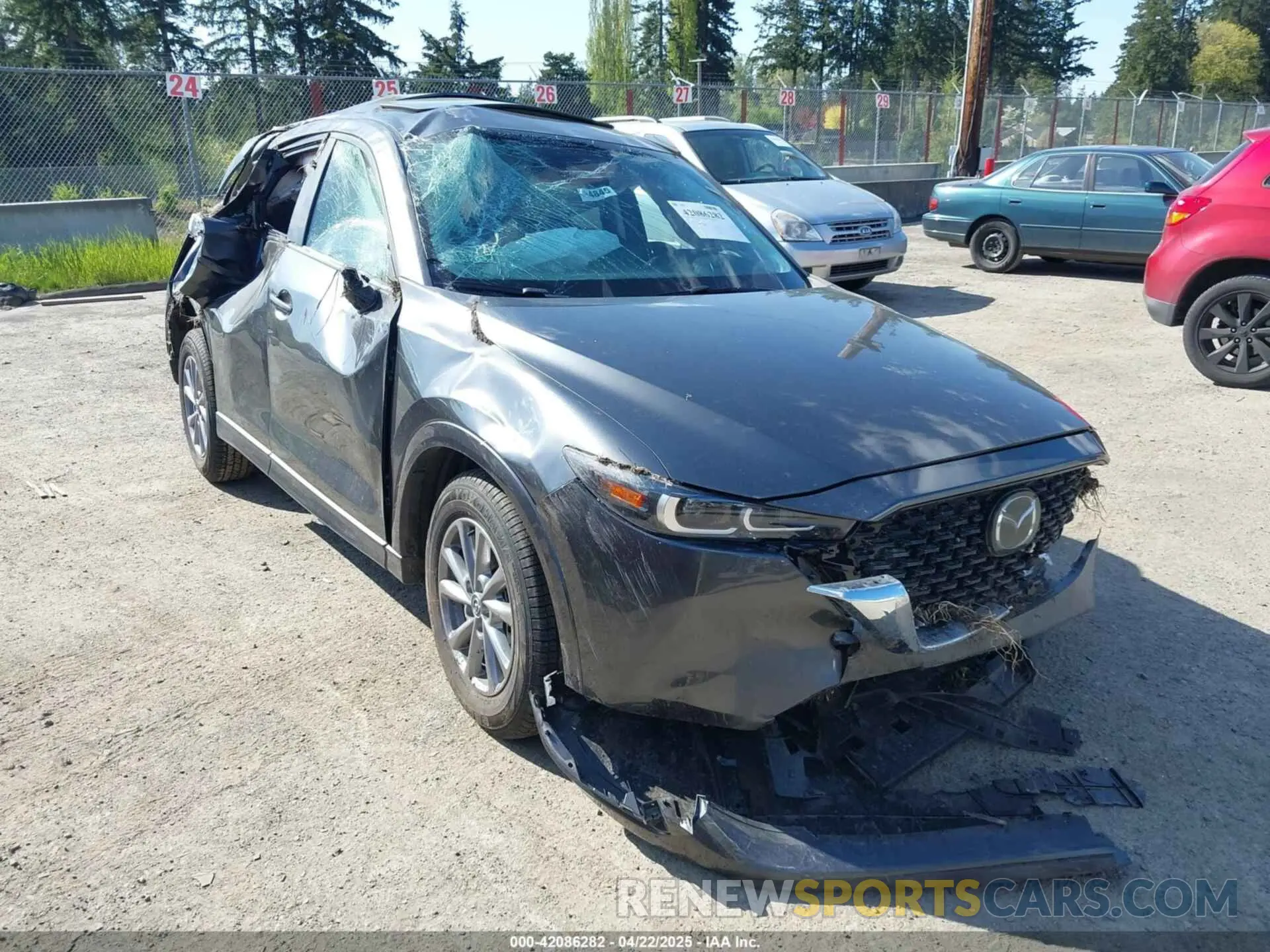 6 fotografías del automóvil dañado JM3KFBCL8S0603670 MAZDA CX-5 2025