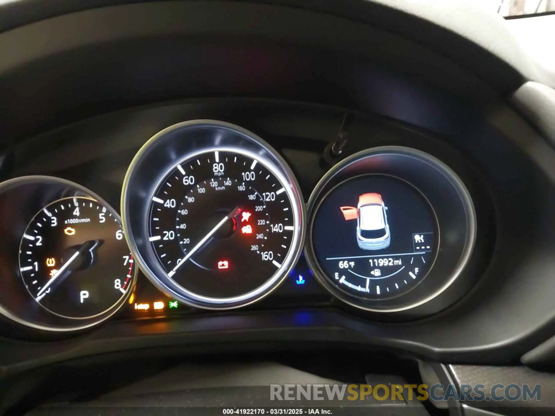 7 fotografías del automóvil dañado JM3KFBCM2S0555110 MAZDA CX-5 2025