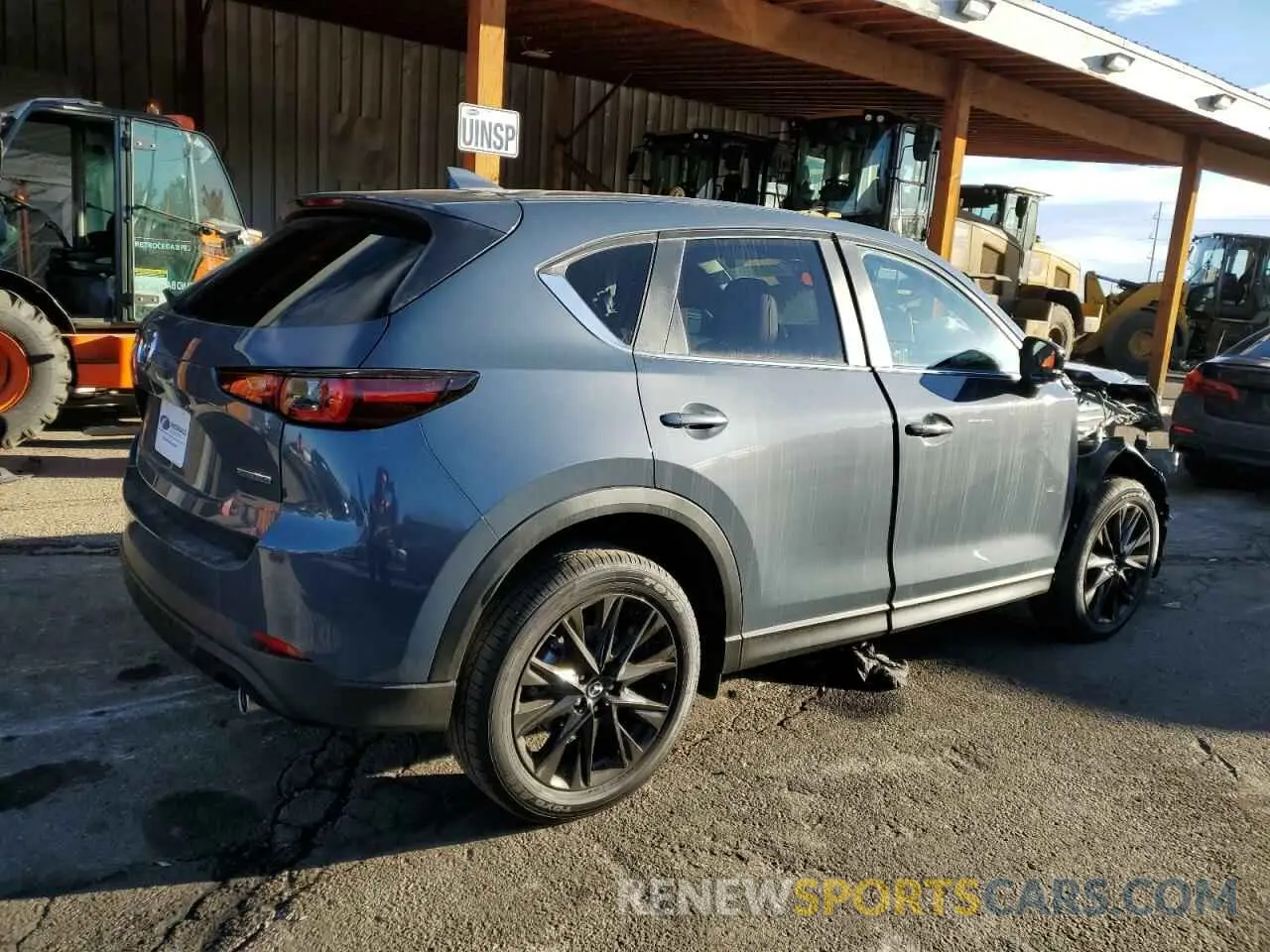 3 fotografías del automóvil dañado JM3KFBCM2S0572649 MAZDA CX-5 2025
