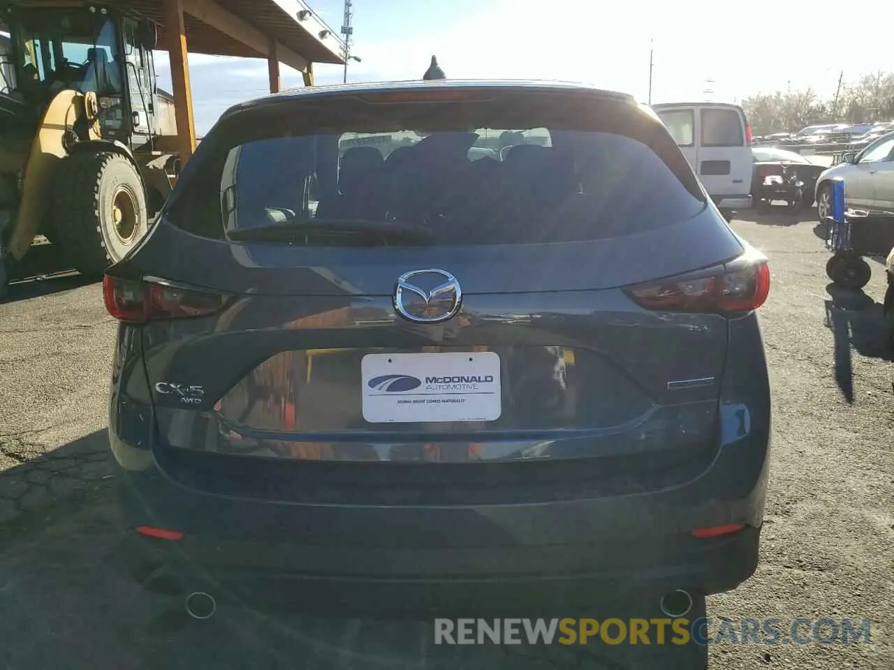 6 fotografías del automóvil dañado JM3KFBCM2S0572649 MAZDA CX-5 2025