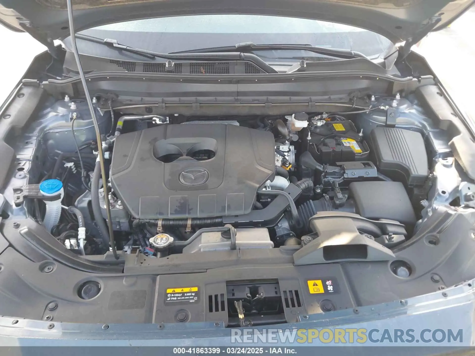 10 fotografías del automóvil dañado JM3KFBCMXS0556652 MAZDA CX-5 2025