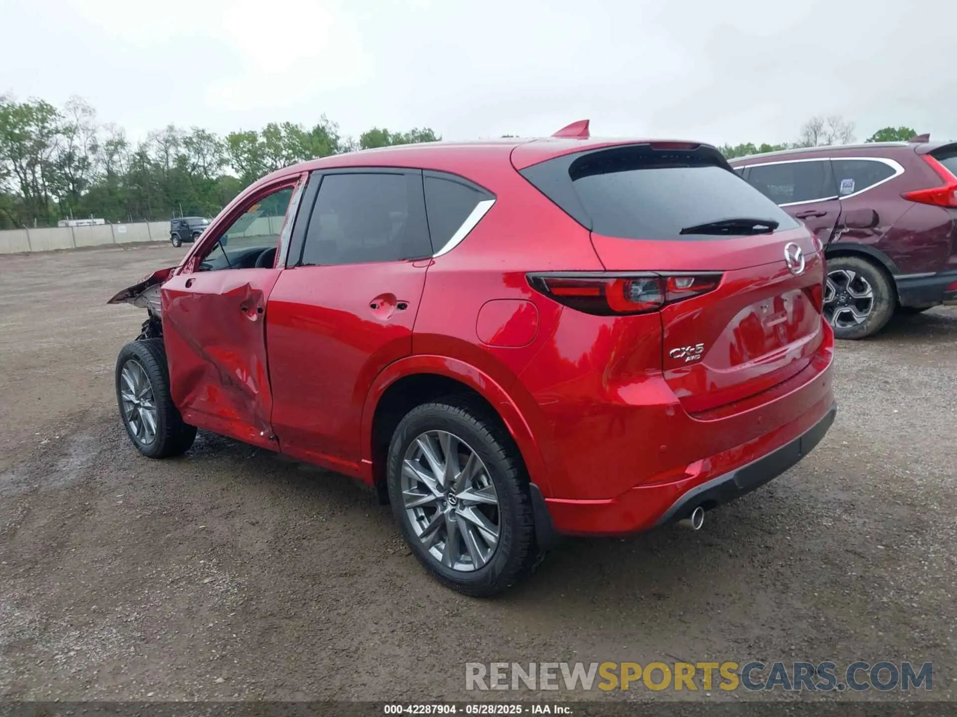 3 fotografías del automóvil dañado JM3KFBEM1S0653669 MAZDA CX-5 2025