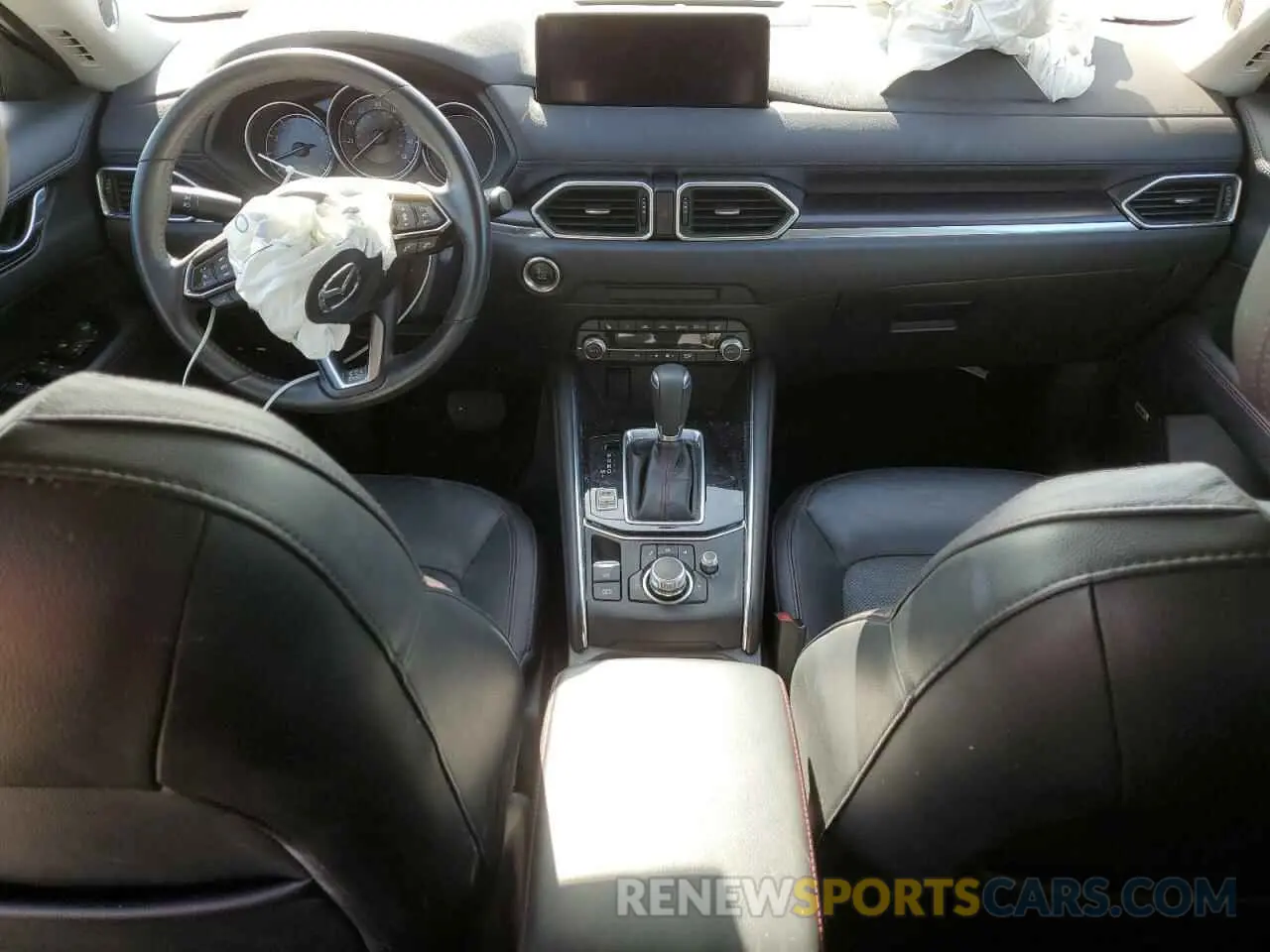 8 fotografías del automóvil dañado JM3KFBCY2M0386907 MAZDA CX-5 CARBO 2021