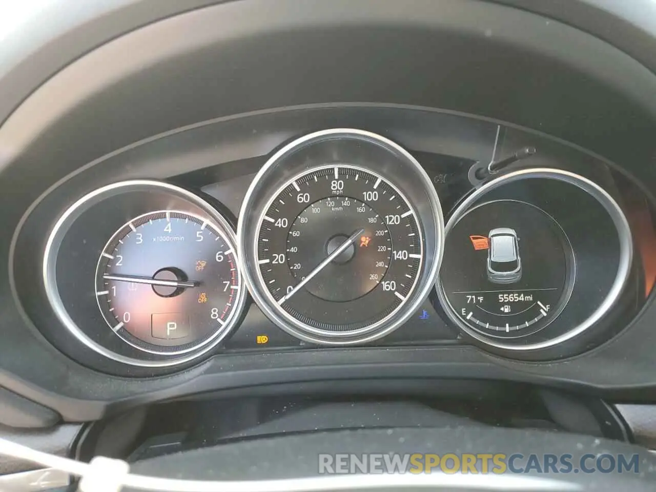 9 fotografías del automóvil dañado JM3KFBCY2M0386907 MAZDA CX-5 CARBO 2021