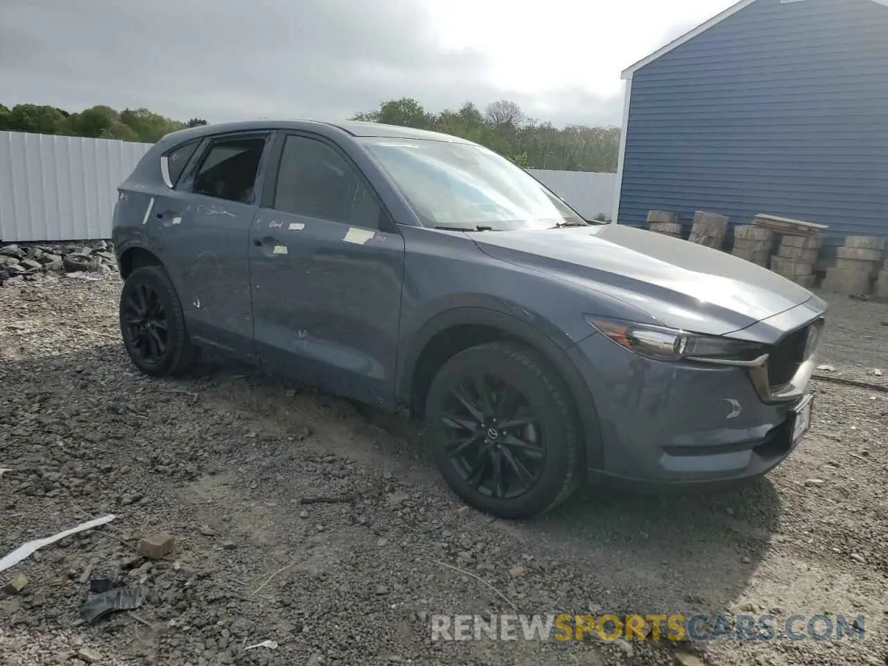 4 fotografías del automóvil dañado JM3KFBCY3M0378847 MAZDA CX-5 CARBO 2021