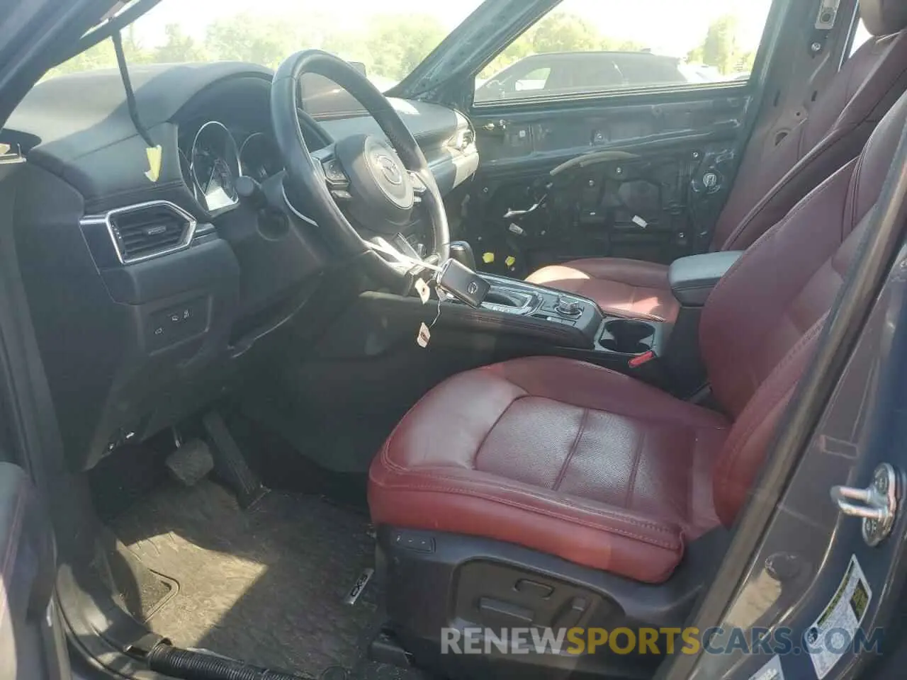 7 fotografías del automóvil dañado JM3KFBCY3M0378847 MAZDA CX-5 CARBO 2021