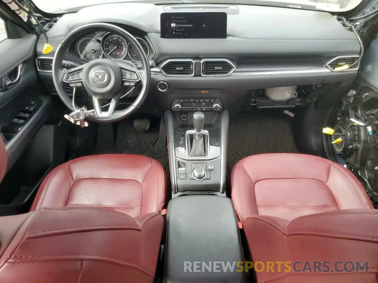 8 fotografías del automóvil dañado JM3KFBCY3M0378847 MAZDA CX-5 CARBO 2021