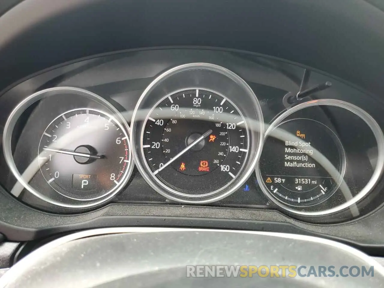 9 fotografías del automóvil dañado JM3KFBCY3M0378847 MAZDA CX-5 CARBO 2021