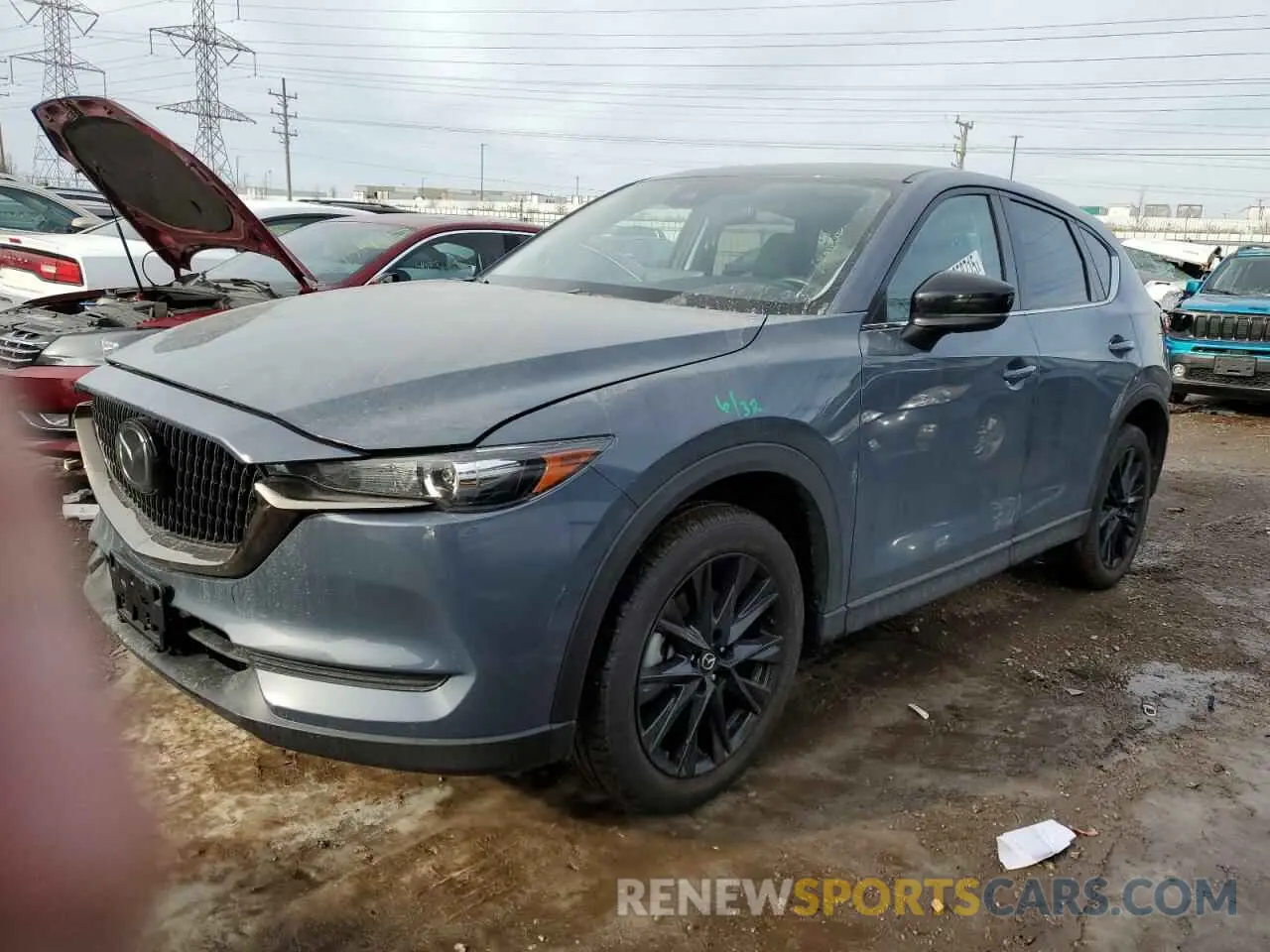 1 fotografías del automóvil dañado JM3KFBCY4M0467553 MAZDA CX-5 CARBO 2021