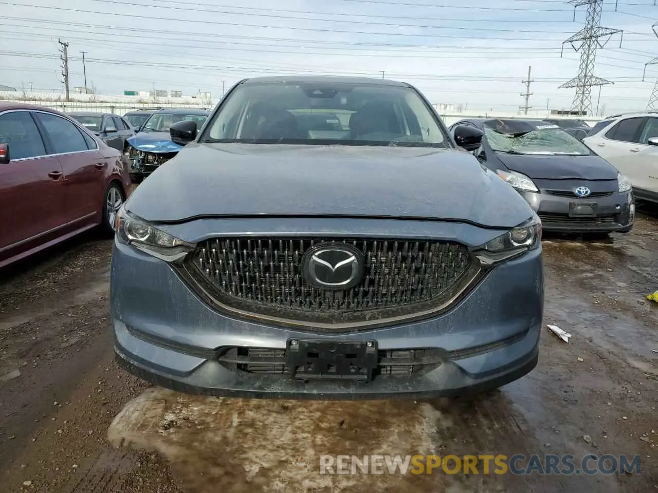 5 fotografías del automóvil dañado JM3KFBCY4M0467553 MAZDA CX-5 CARBO 2021