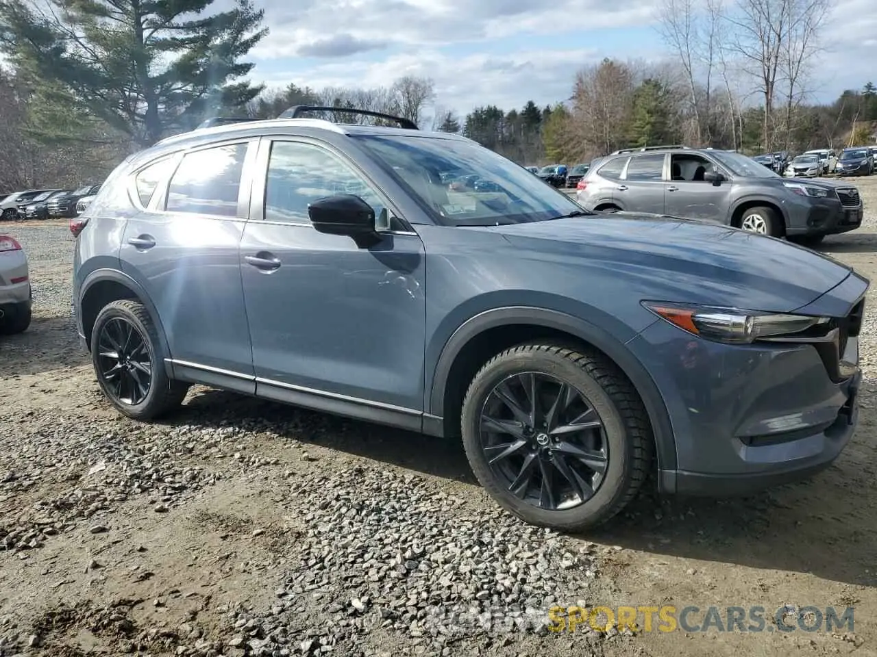 4 fotografías del automóvil dañado JM3KFBCY7M0352364 MAZDA CX-5 CARBO 2021