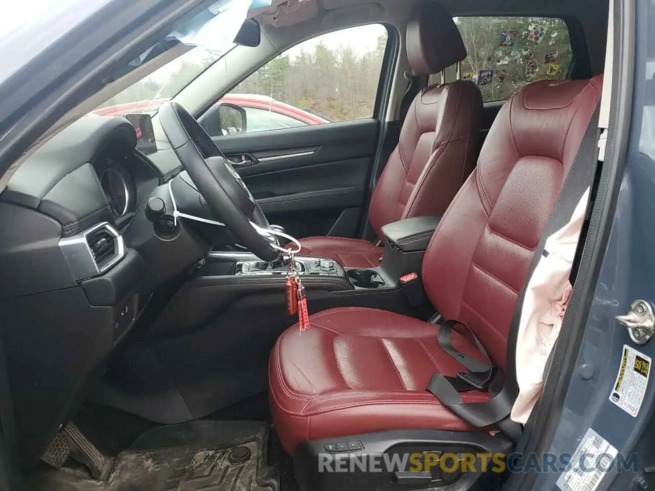 7 fotografías del automóvil dañado JM3KFBCY7M0352364 MAZDA CX-5 CARBO 2021